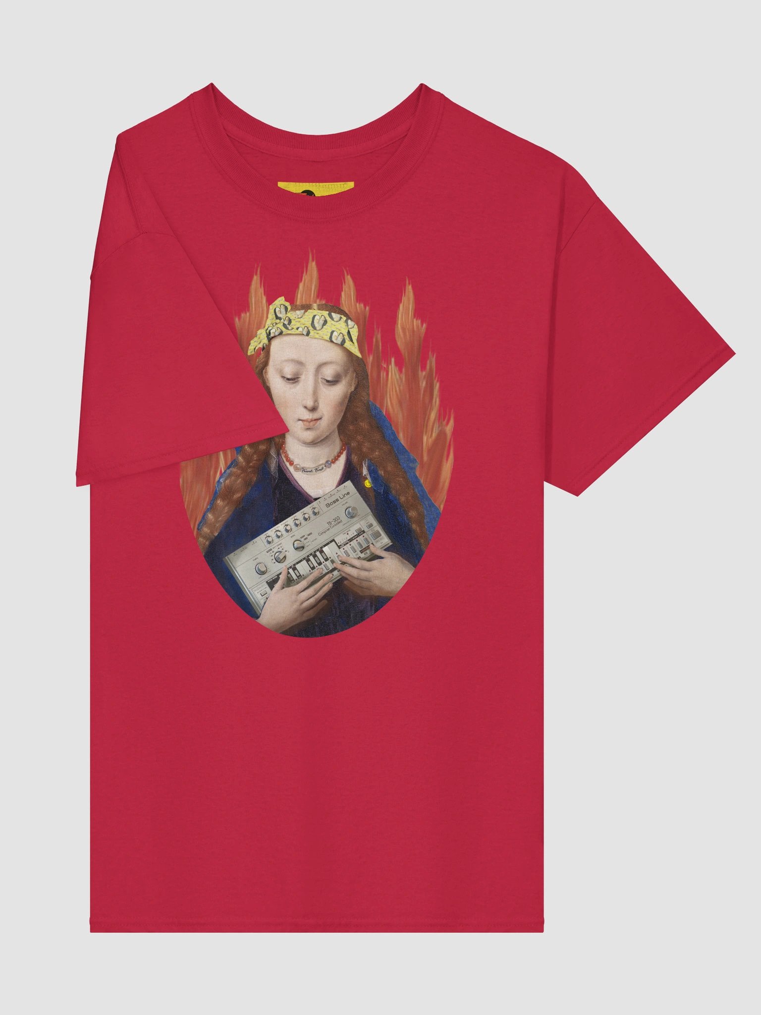 The Holy Bassline, by Frank Fonik (tb-3-0-3 tribute) Unisex t-shirt product image (4)