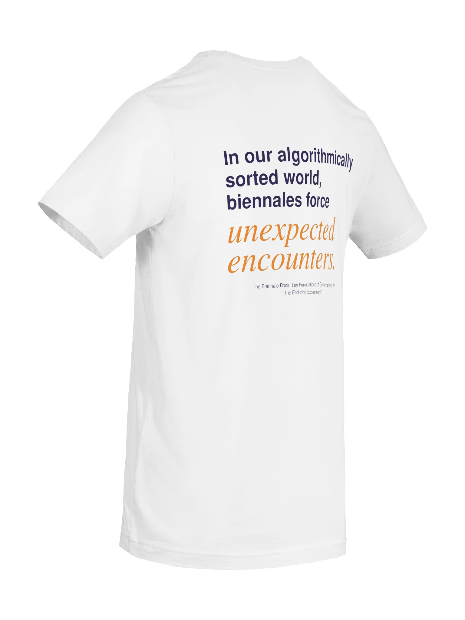 Biennale Book Unexpected Encounters Unisex Tee product image (8)