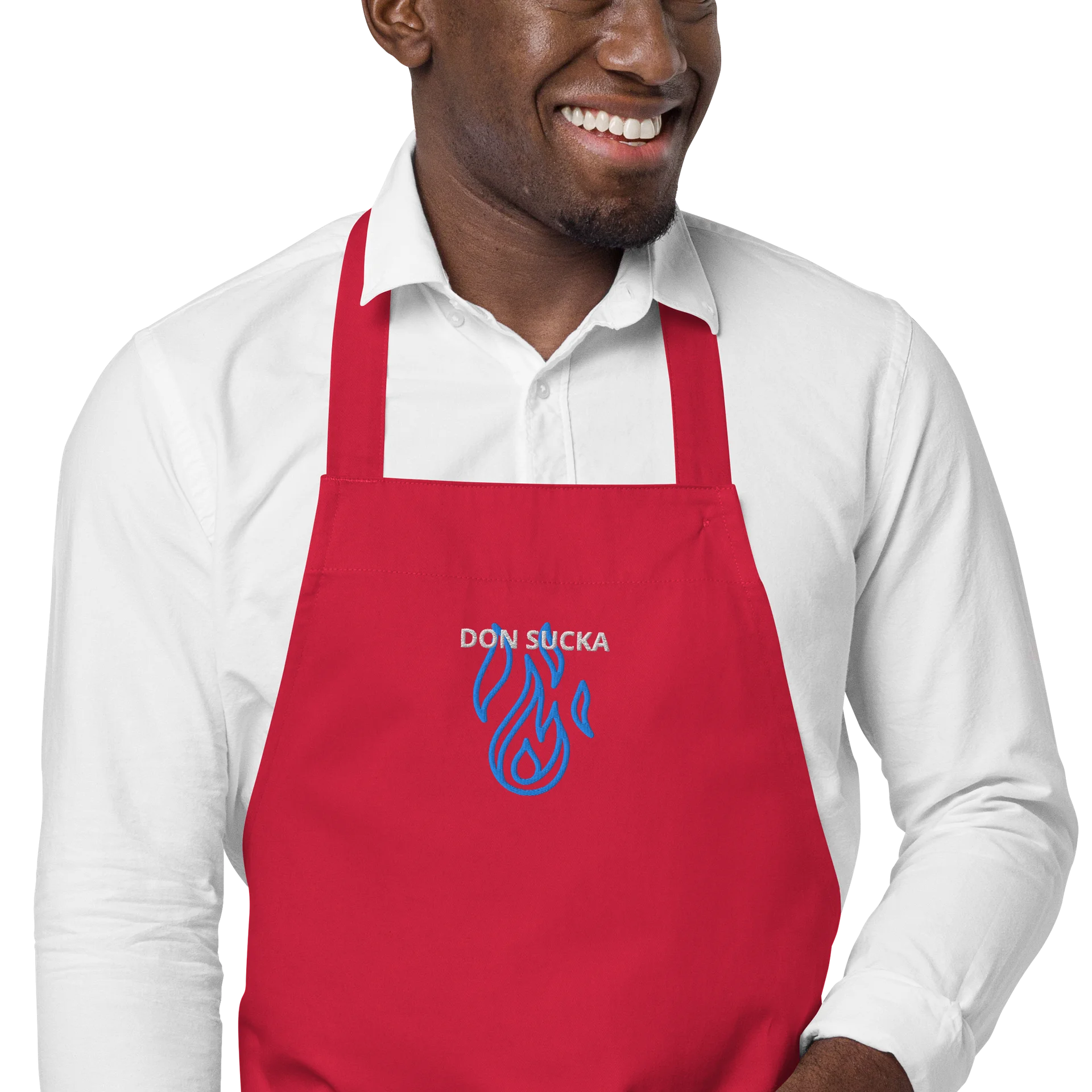 Don Sucka Flame Cotton Apron product image (1)