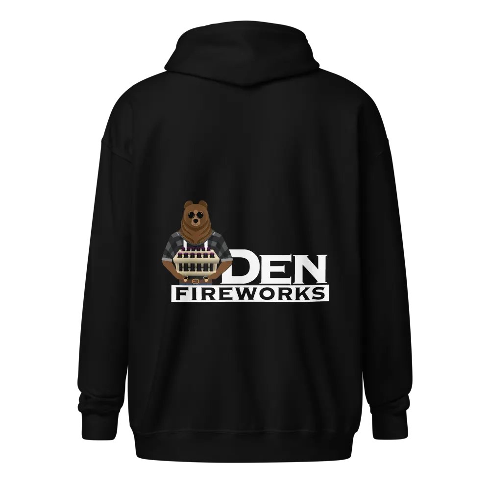 Black Zip up hoodie product image (6)