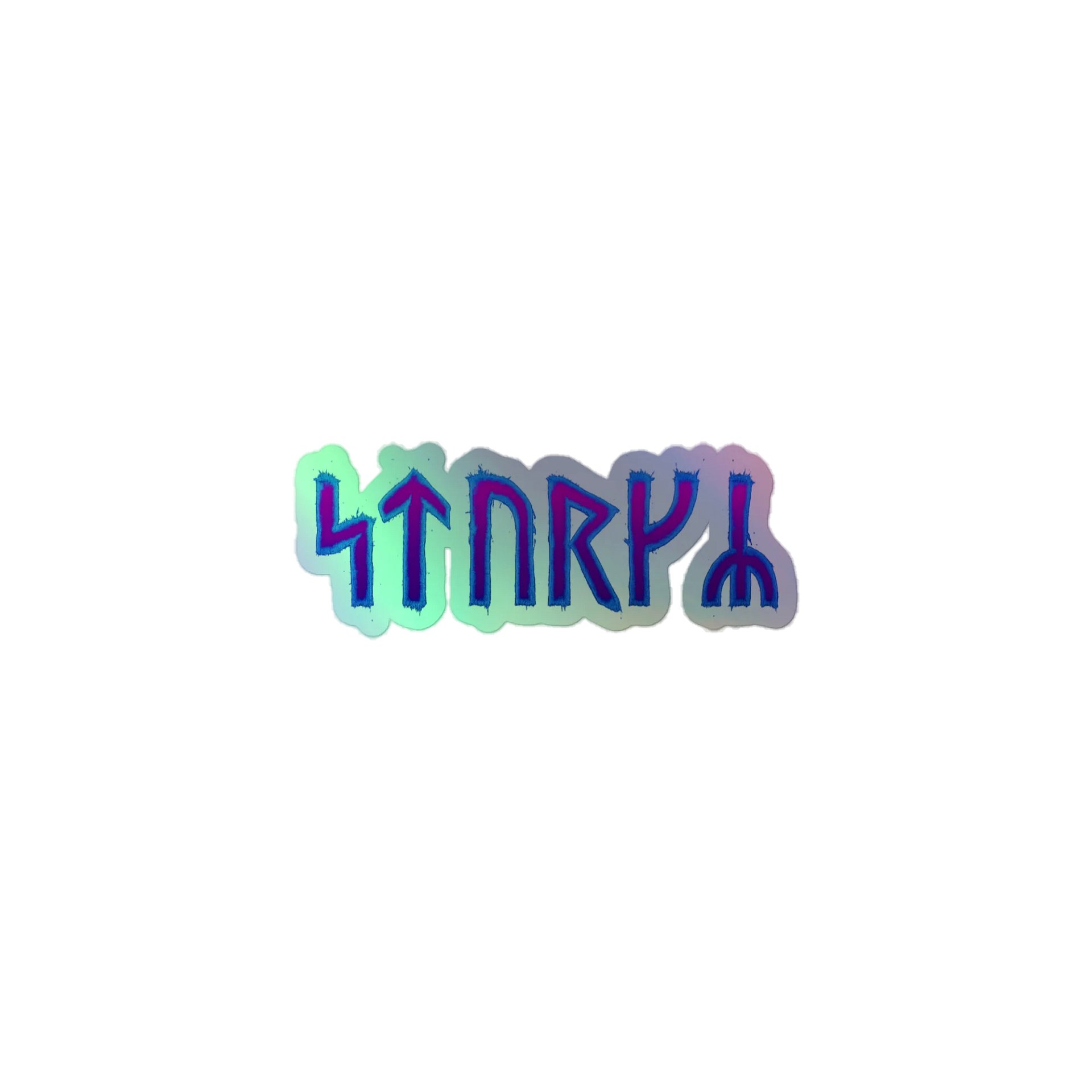 Strength Holographic Sticker product image (1)