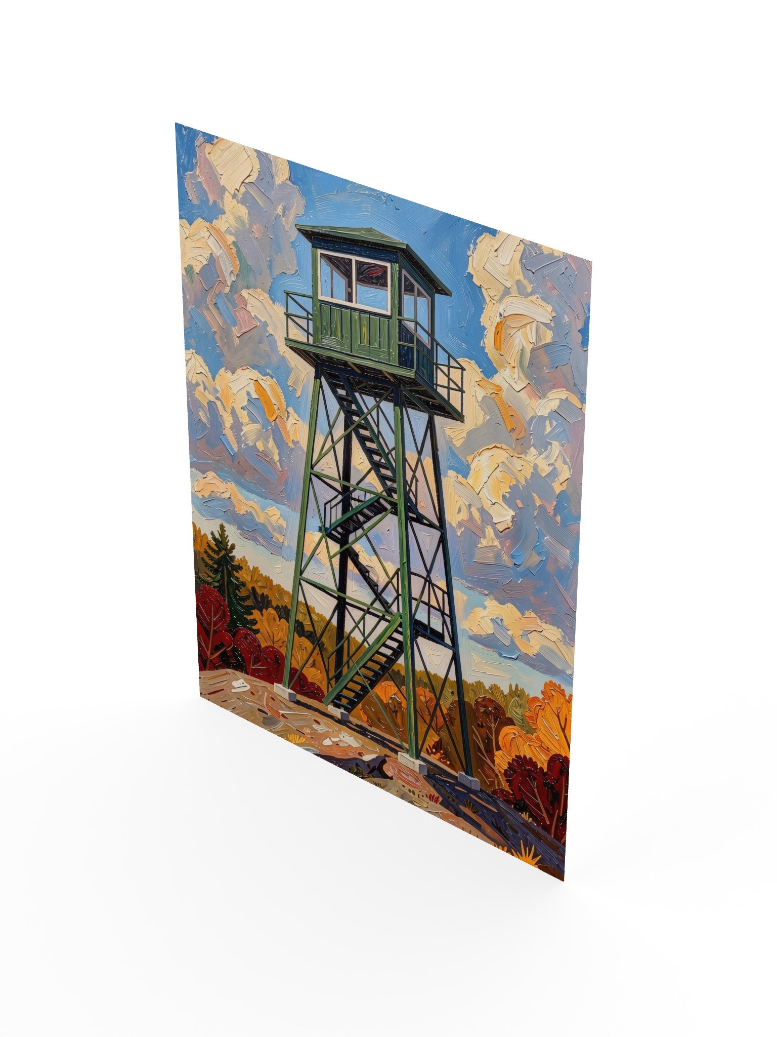 Fire Tower in Autumn Poster product image (8)