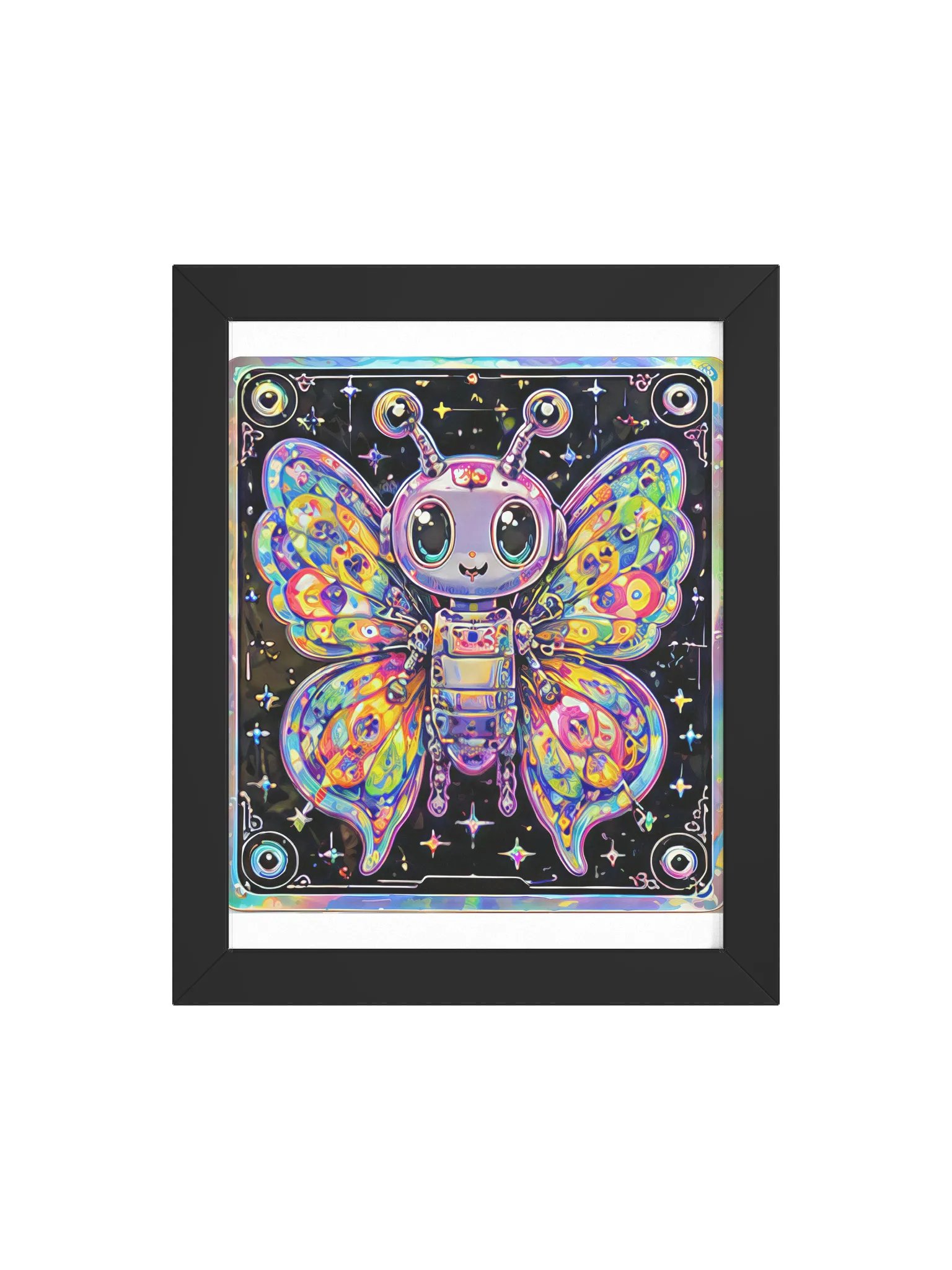 Mecha Butterfly Framed Poster product image (58)