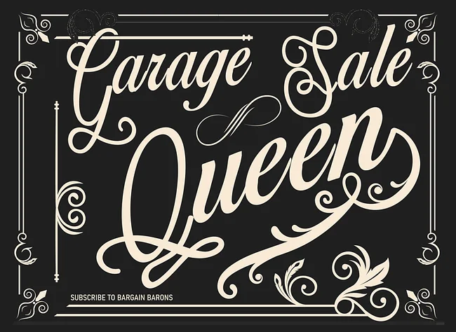 GARAGE SALE QUEEN