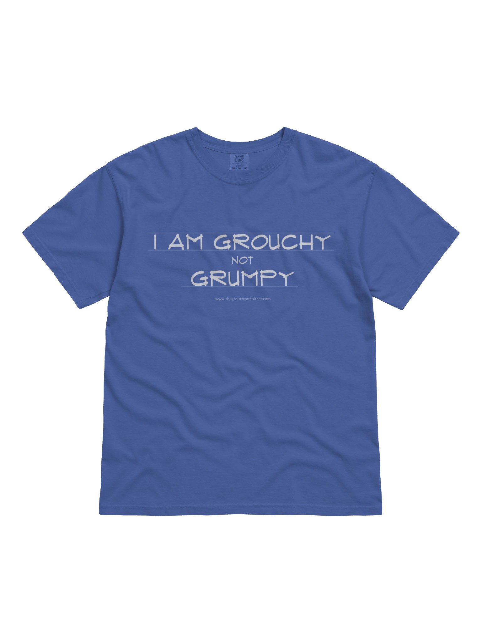 GROUCHY NOT GRUMPY cotton tee - COLORS product image (51)