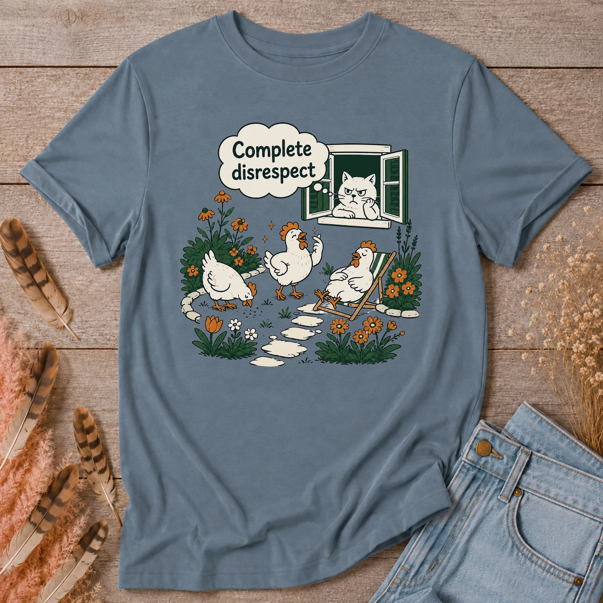 Complete Disrespect Chicken T-Shirt product image (1)