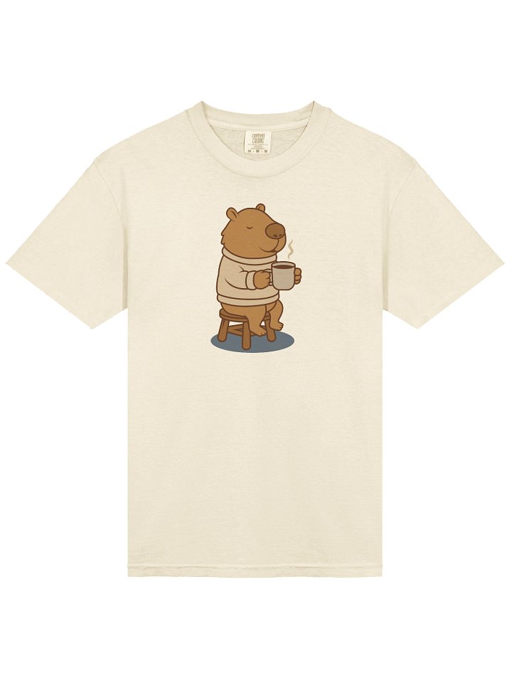Cozy Capybara Drinking Hot Chocolate product image (1)