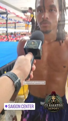 Catch my interview on the Cactus Fight League! #CactusFightLeague #Interview #MMA 🌵🥊 with Jaylem Mithchel after win