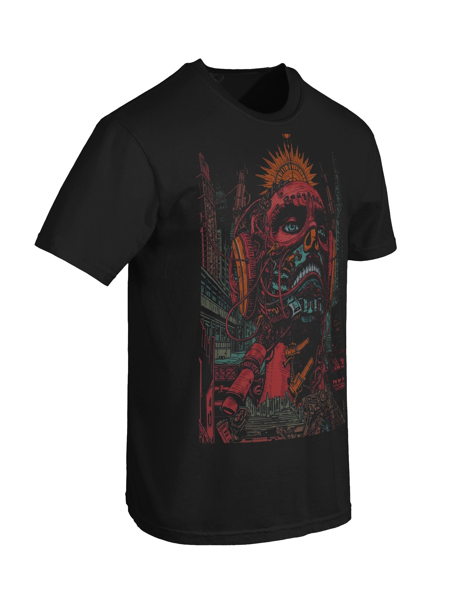 Cybernetic Soundwaves Heavyweight T-Shirt product image (8)