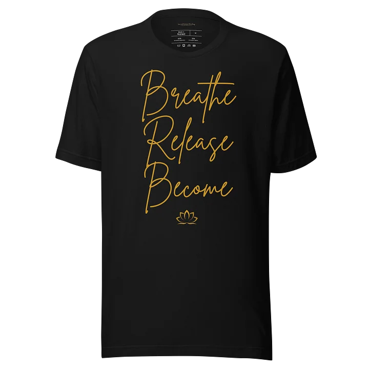 Breathe. Release. Become. Tee — Women's product image (1)