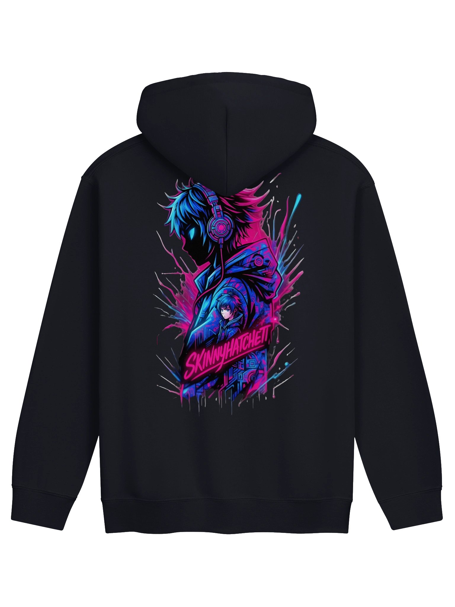 Neon Shadow Graphic Hoodie product image (1)