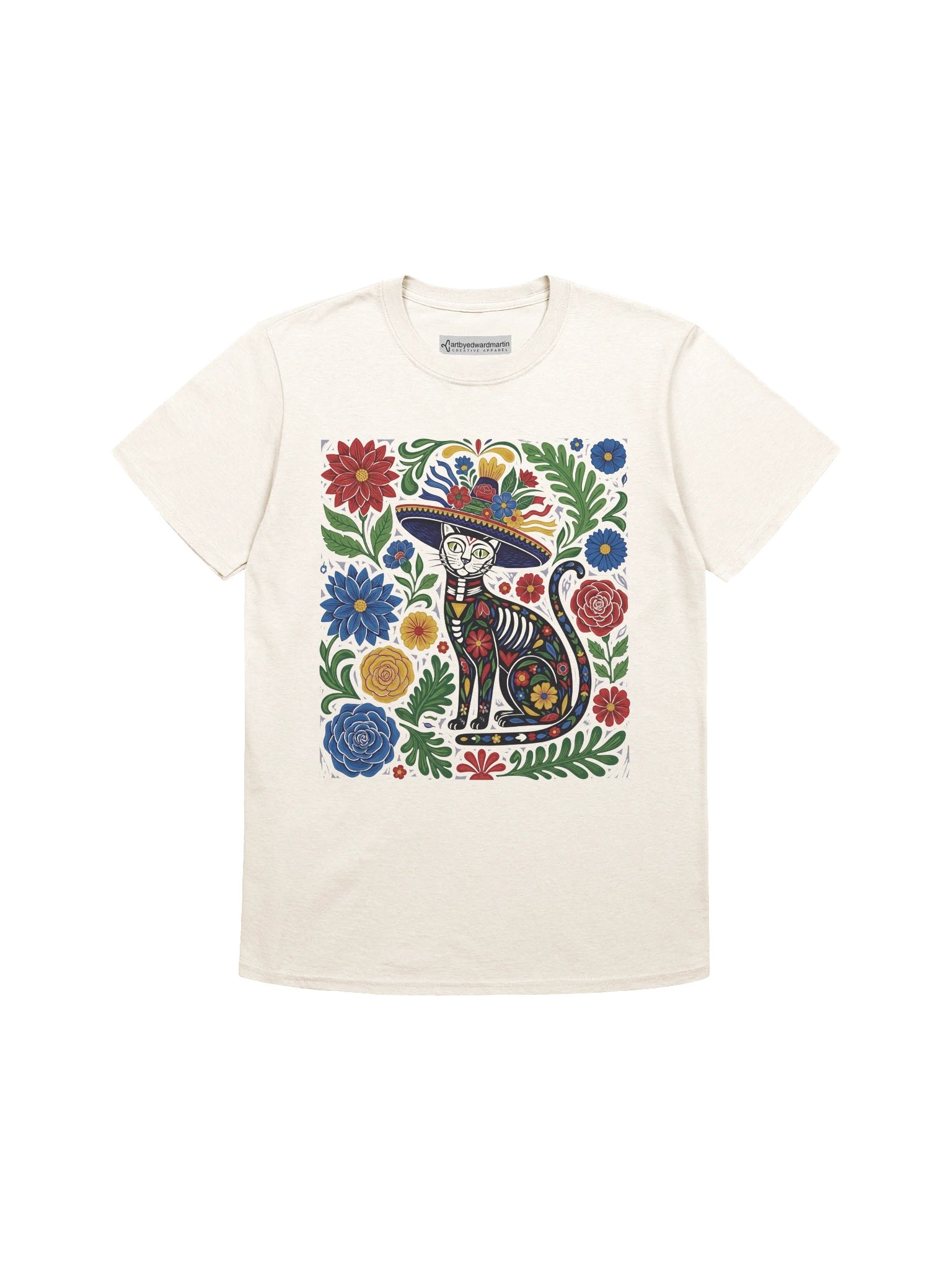 Catrina Cat Unisex Tee product image (142)