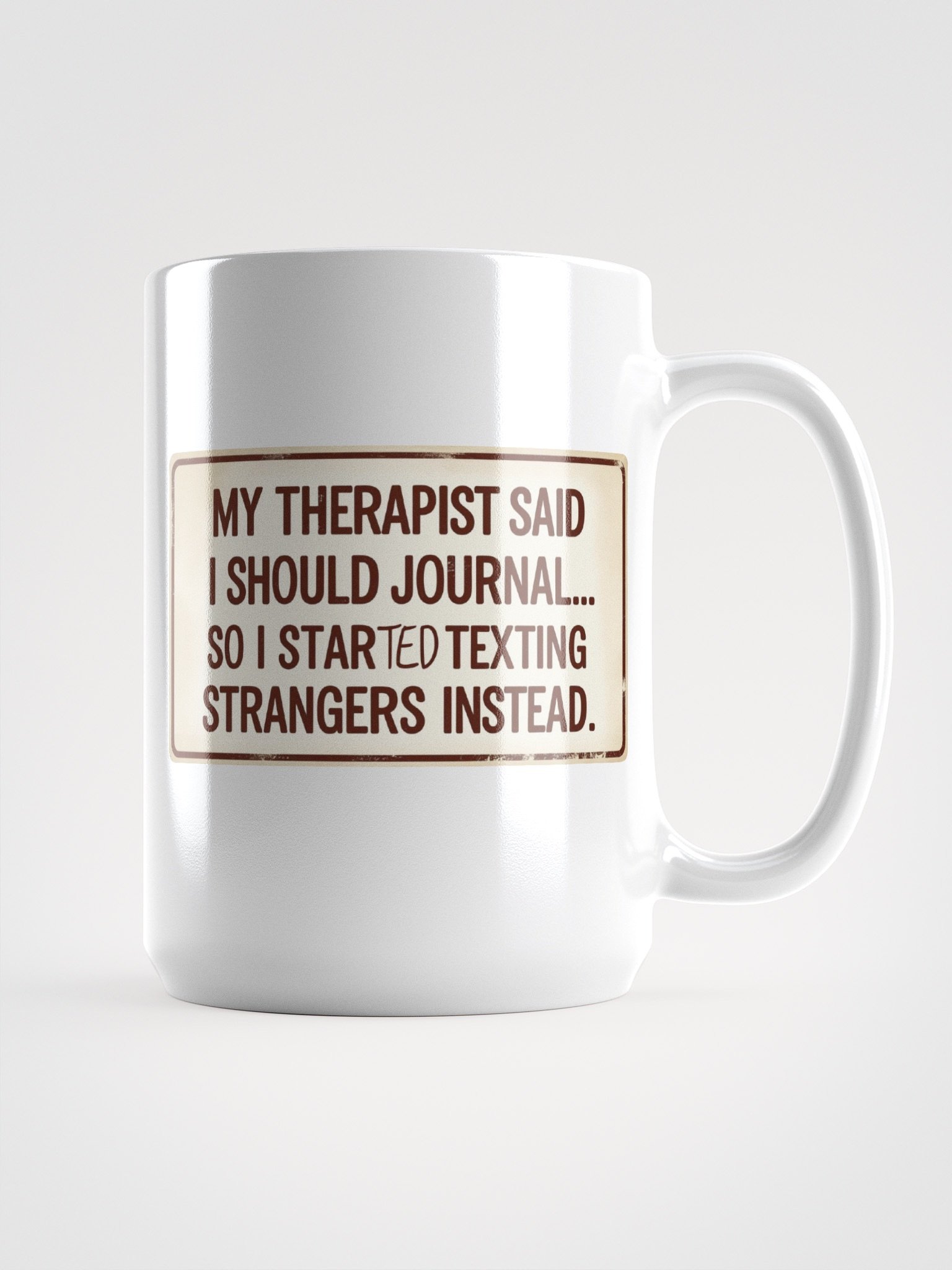 Therapeutic Texting Mug product image (2)