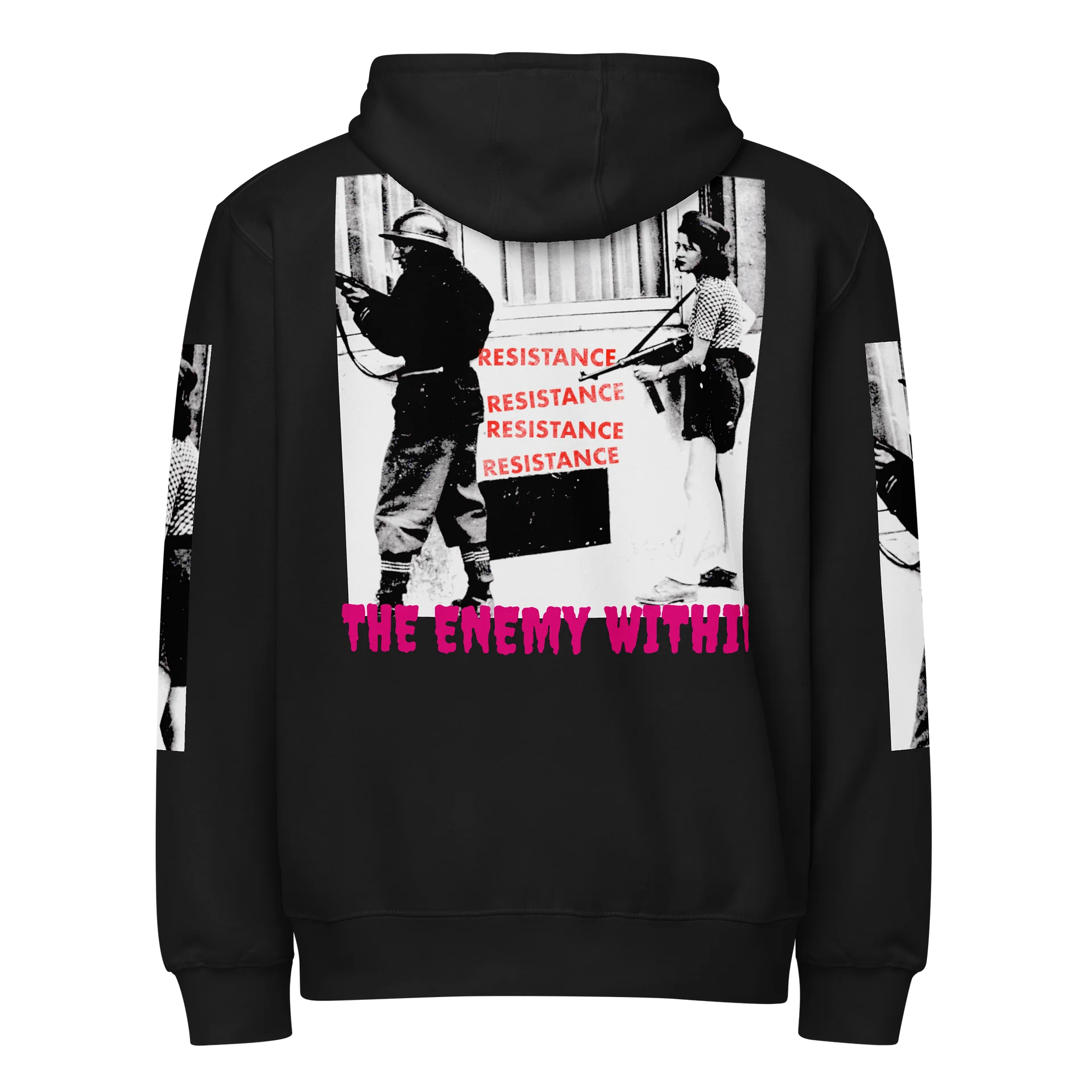 The Resistance Hoodie "Gutterpunk" — The Sacrifice product image (2)