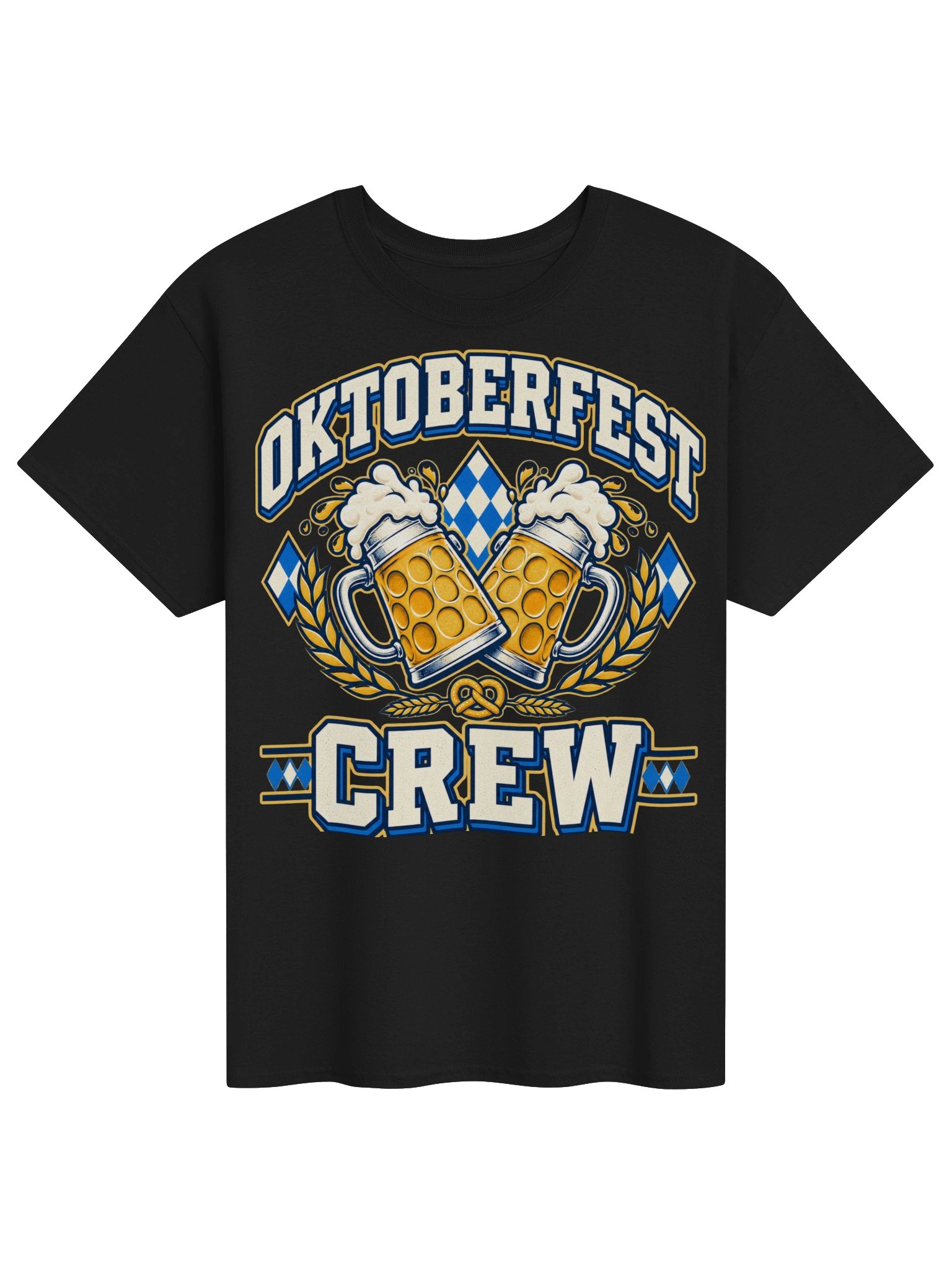 Prost & Be Merry Oktoberfest Beer Steins Vintage Tee product image (6)