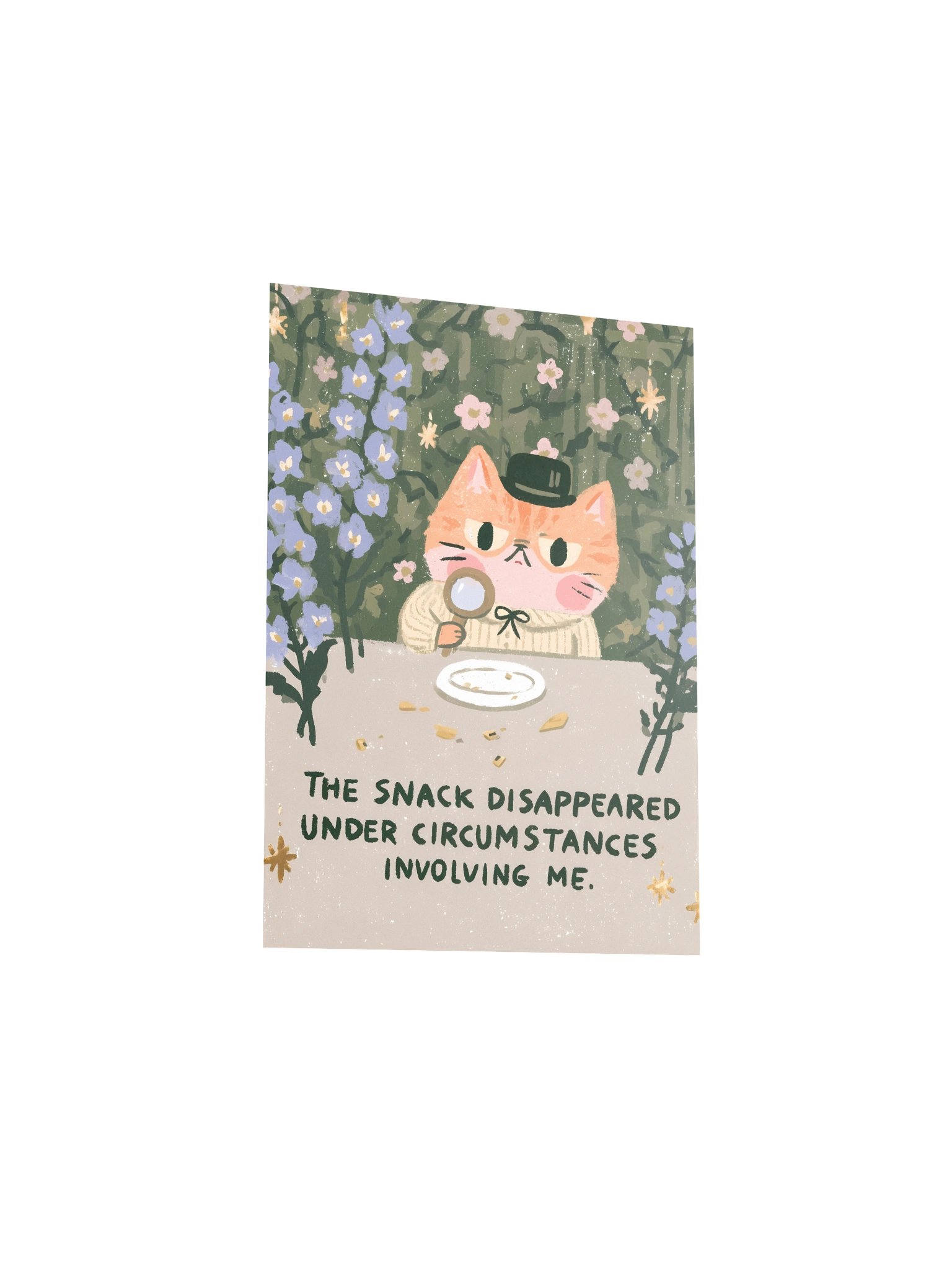 The Snack Disappeared Cat Poster product image (19)