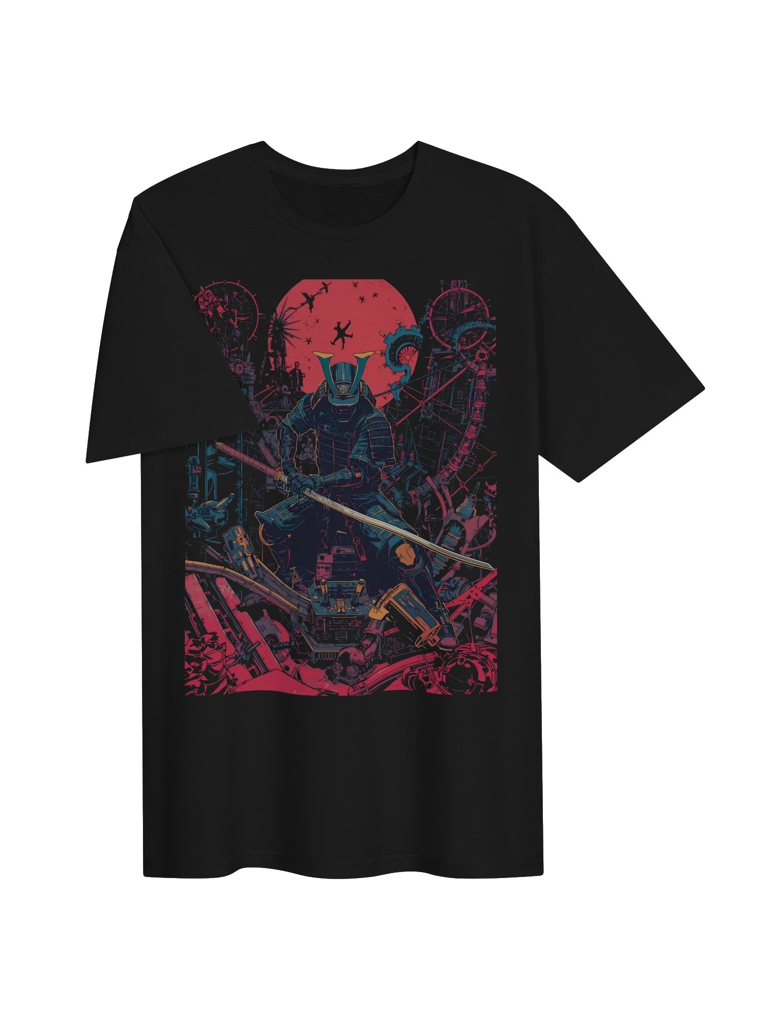 Samurai of Cyber Chaos T-Shirt product image (6)