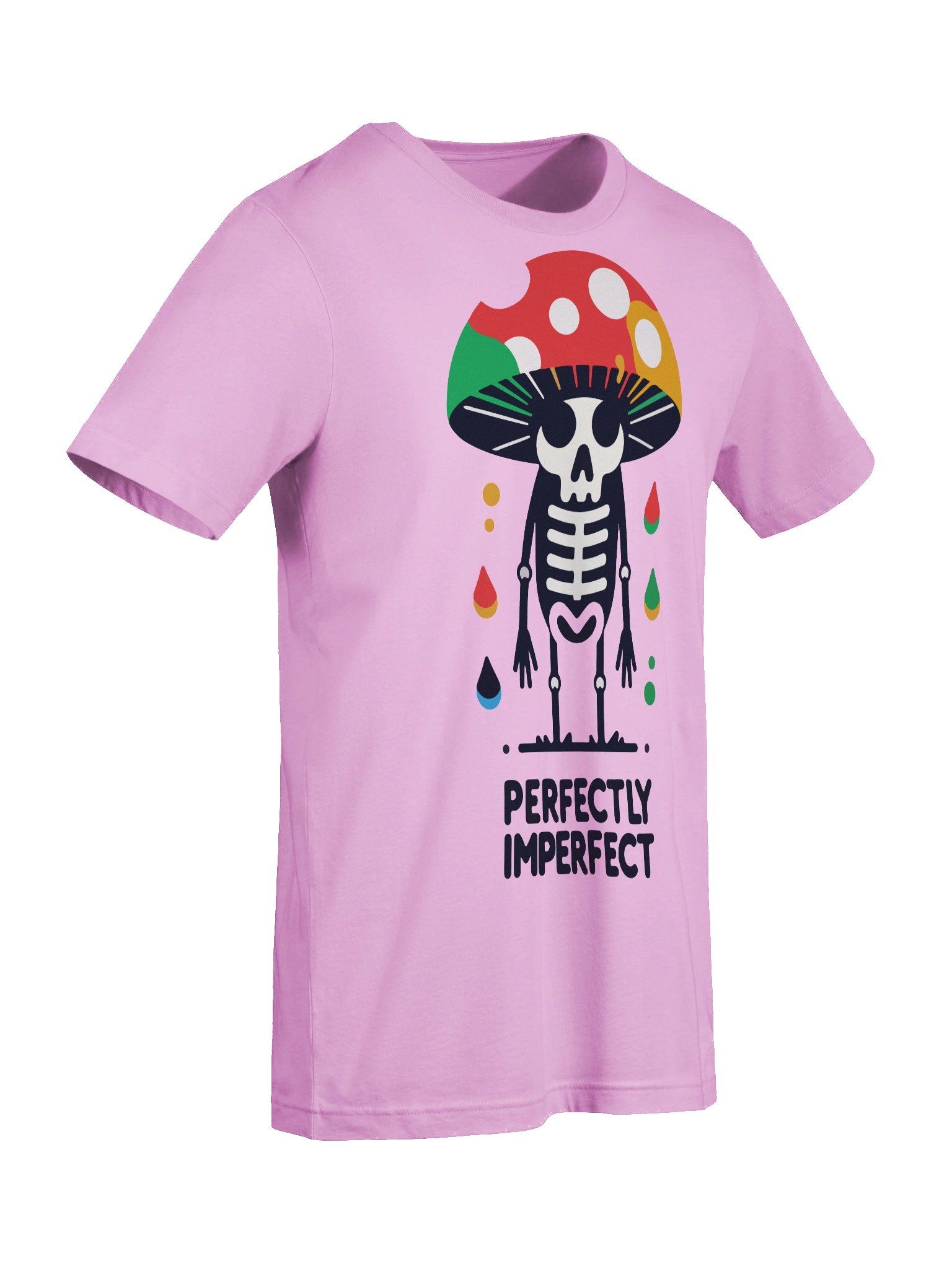 Perfectly Imperfect – Mushroom Skull T-shirt product image (105)