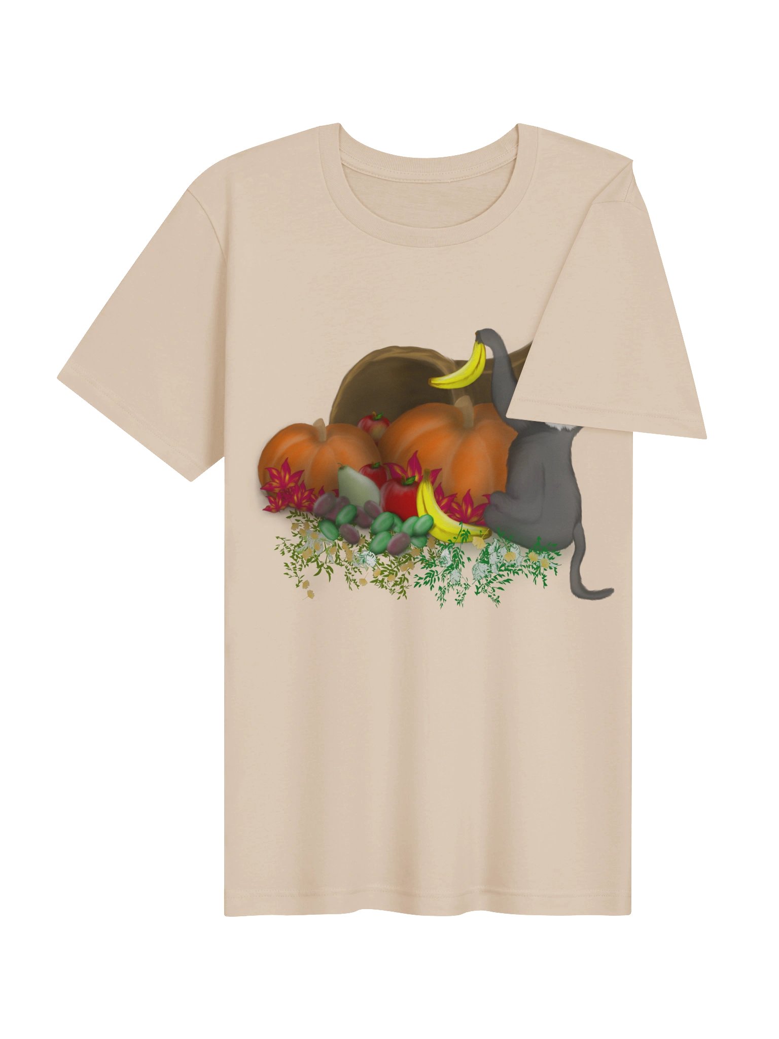 Monkey and Cornucopia T-Shirt. Women's Bella+Canvas Supersoft T-Shirt product image (3)
