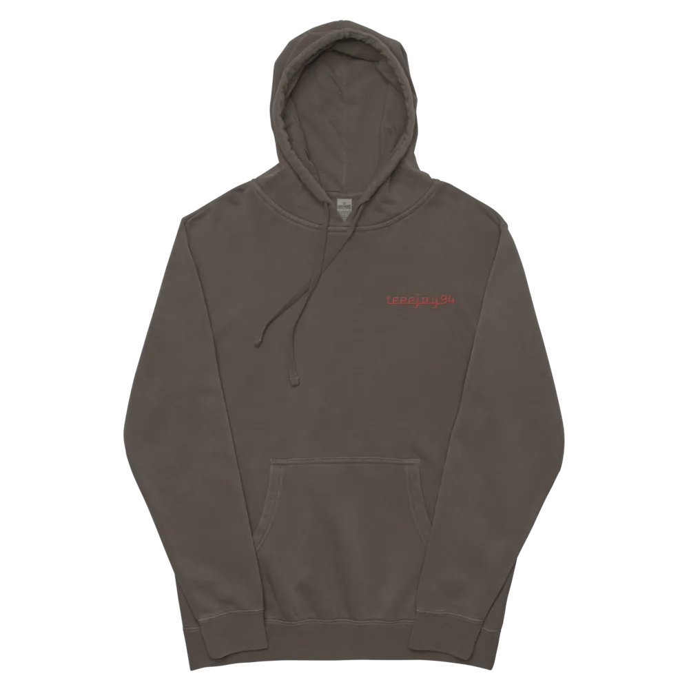 TEEEJAY94 IND TR CO. HOODIE (DYED BLACK) product image (9)