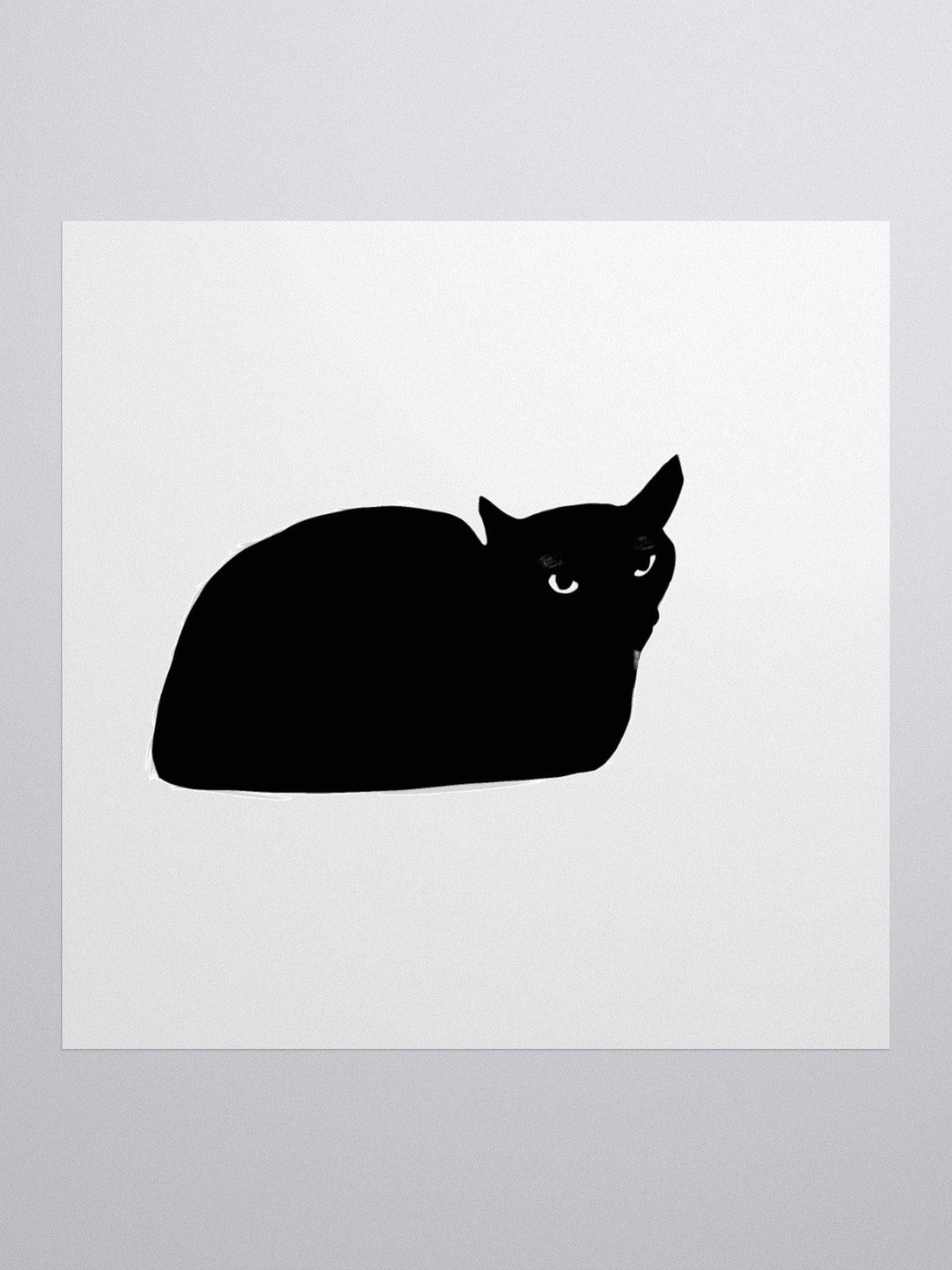 Loafing Willow sticker product image (1)