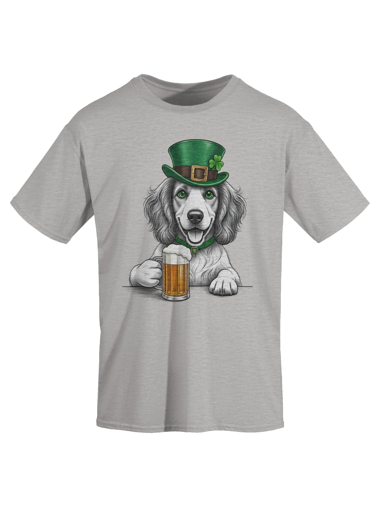 St. Patrick's Day Dog Tee product image (1)