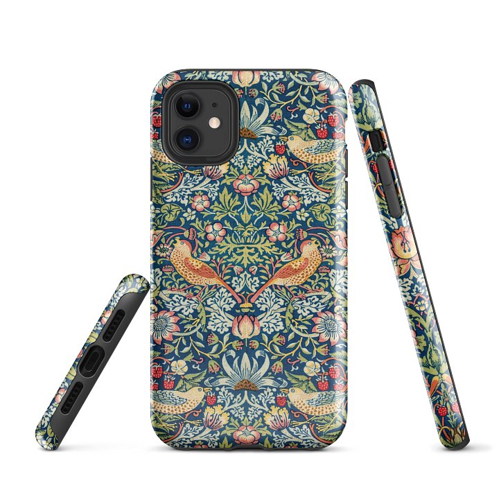 Strawberry Thief – William Morris iPhone® Tough Case product image (1)