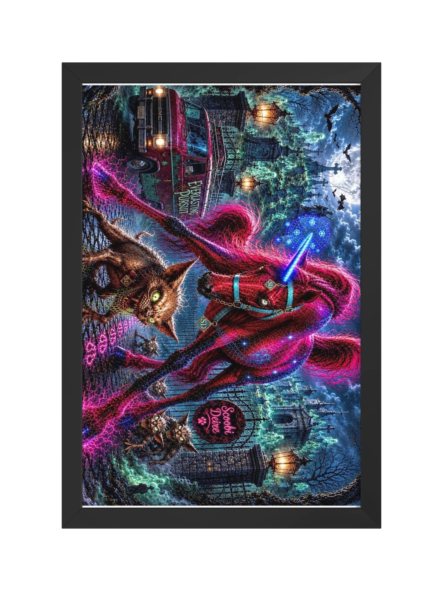Scoobi Deire — Halloween Graveyard Poster product image (13)