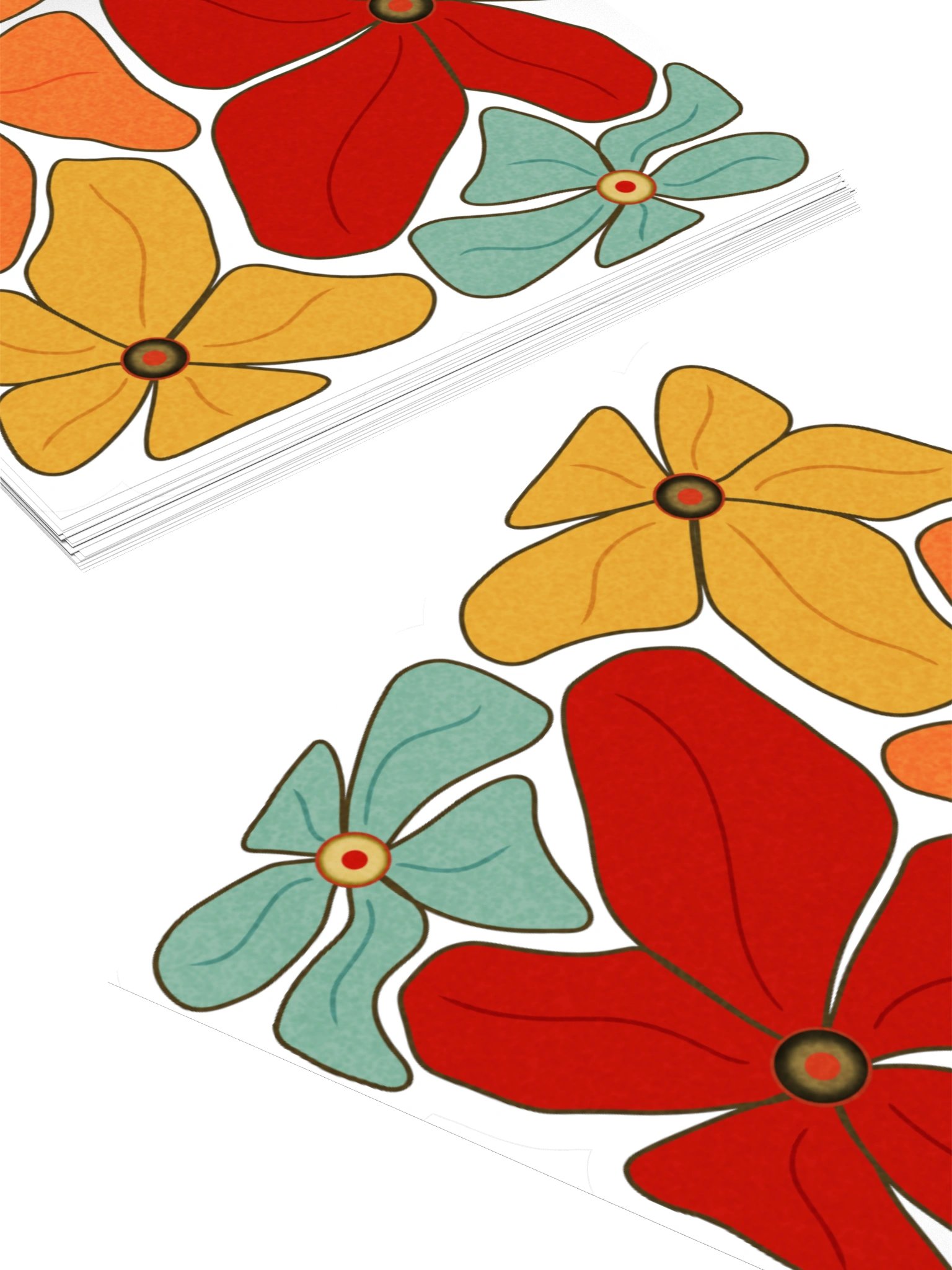 Petals and Olives Kiss Cut Sticker product image (5)