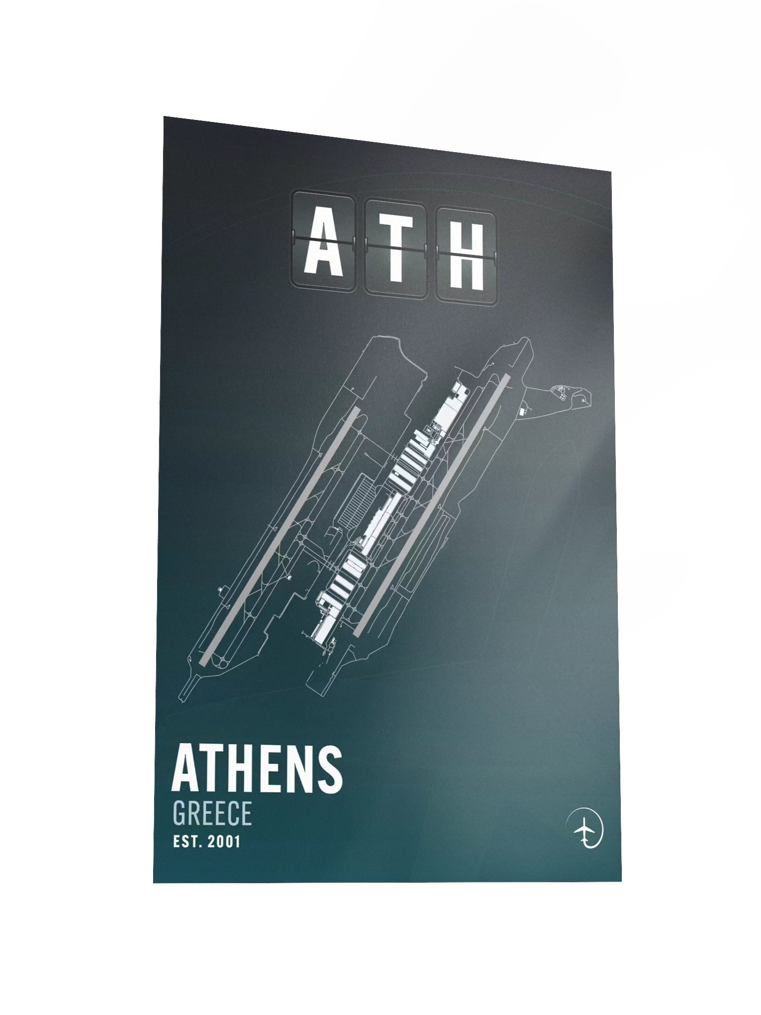 Athens ATH Poster product image (3)