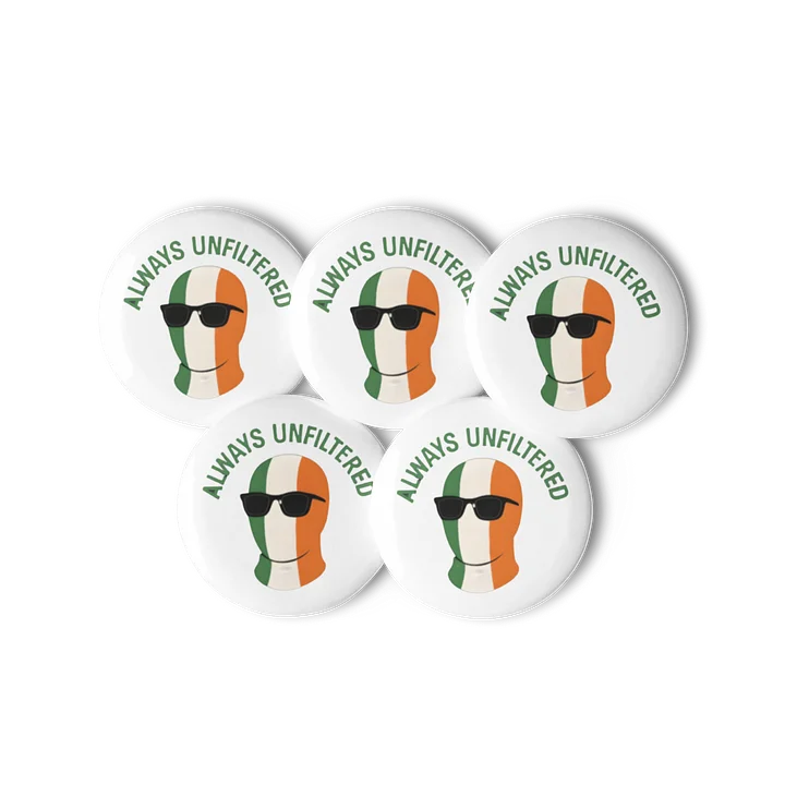 Unfiltered Vibes Pin Button Set product image (3)