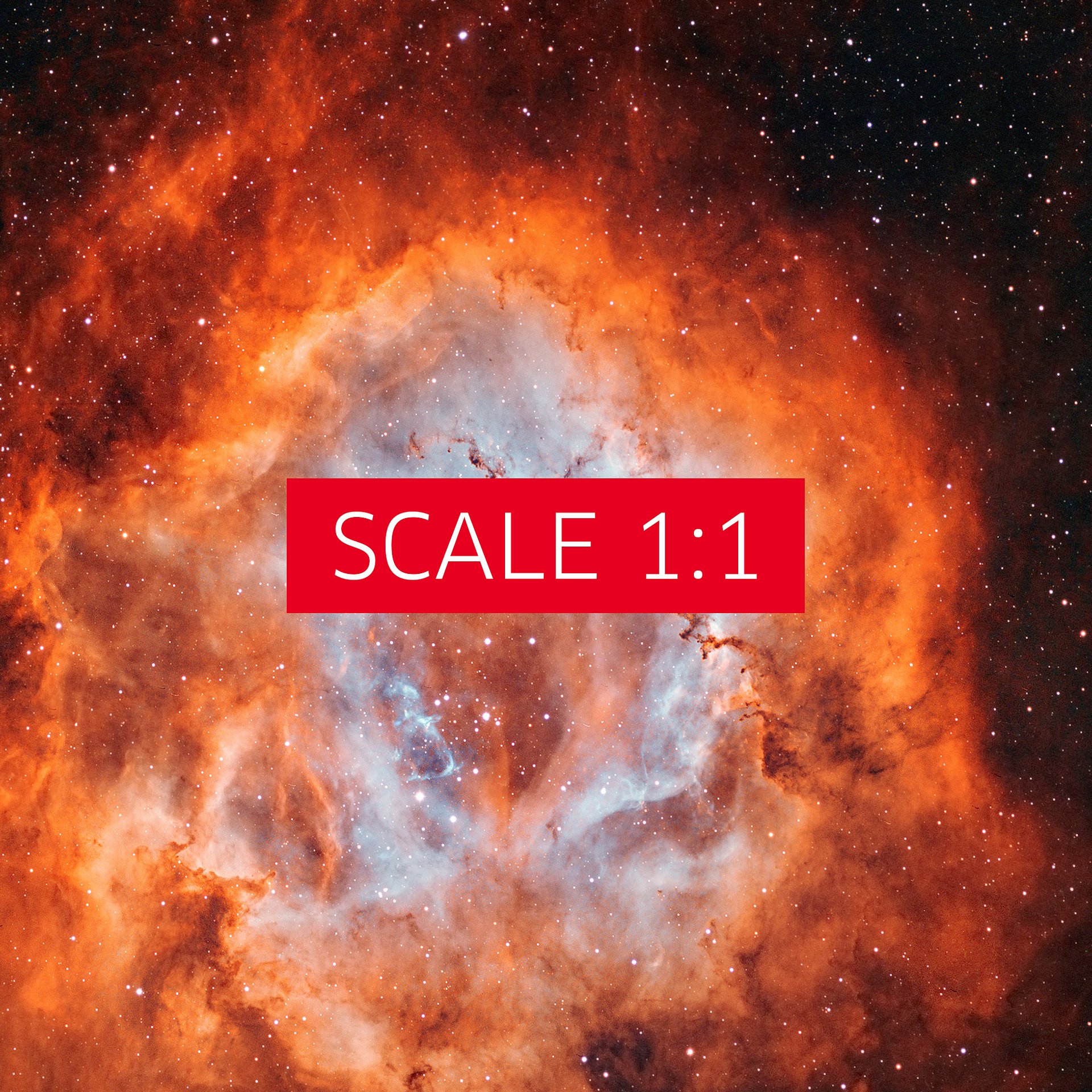 The Flaming Skull Nebula. Rosette Nebula, NGC 2244/2237, NASA Hubble Space Telescope — Hi-Res Space poster, science poster, space photo product image (4)