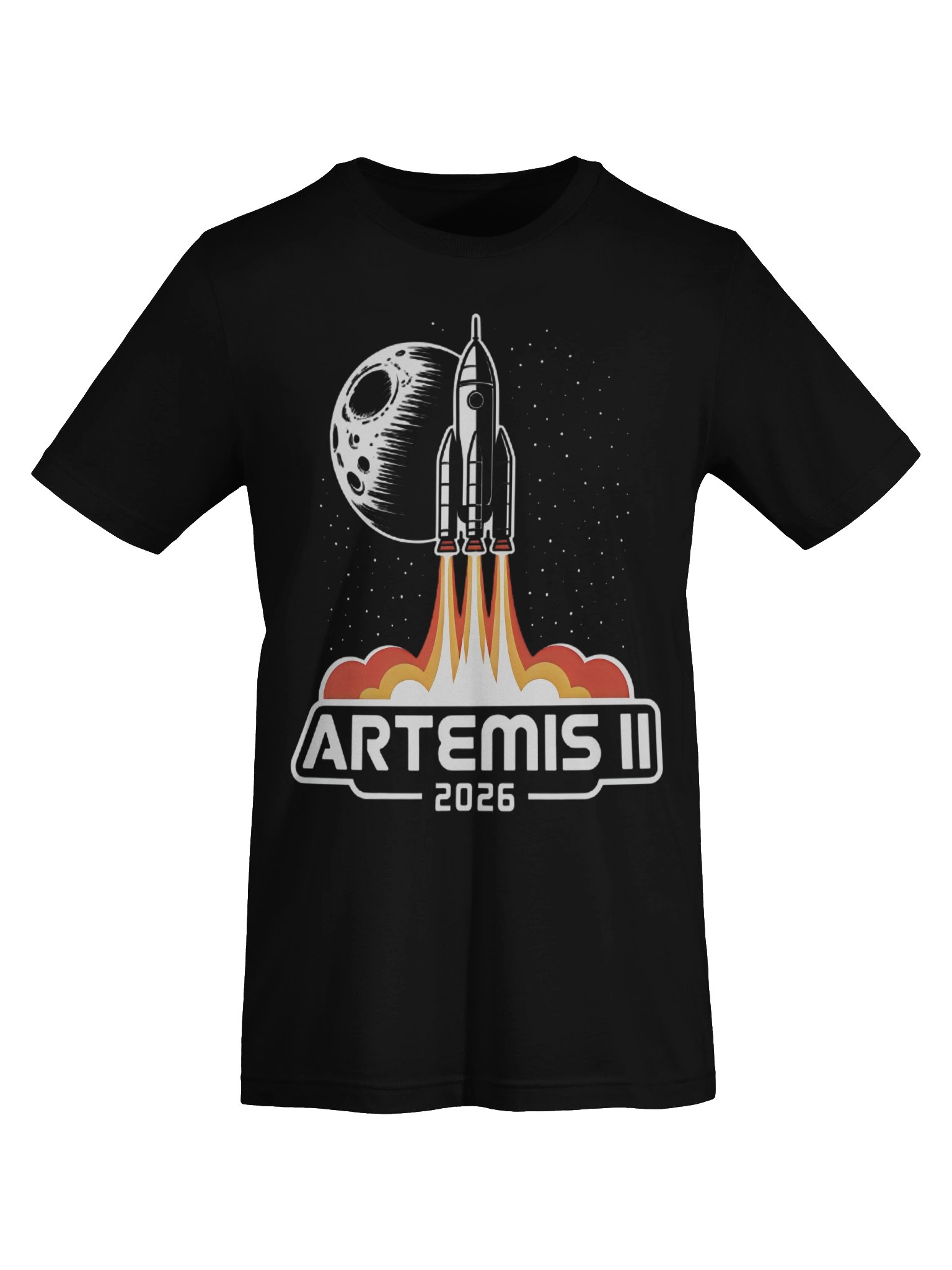Artemis II Launch to The Moon Space Mission 2026 Supersoft T-shirt product image (7)