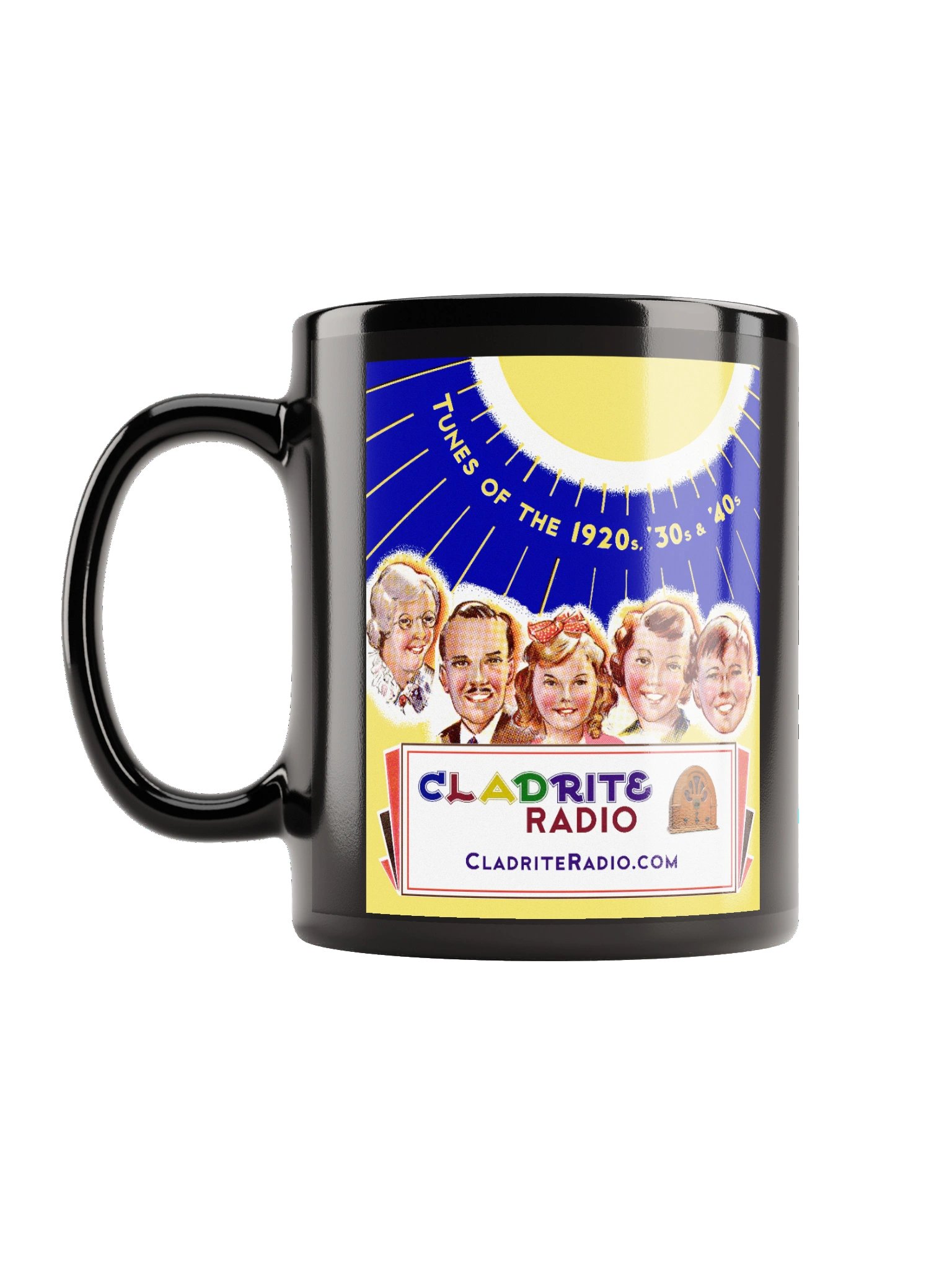 'Sunny Day' Black Mug product image (2)
