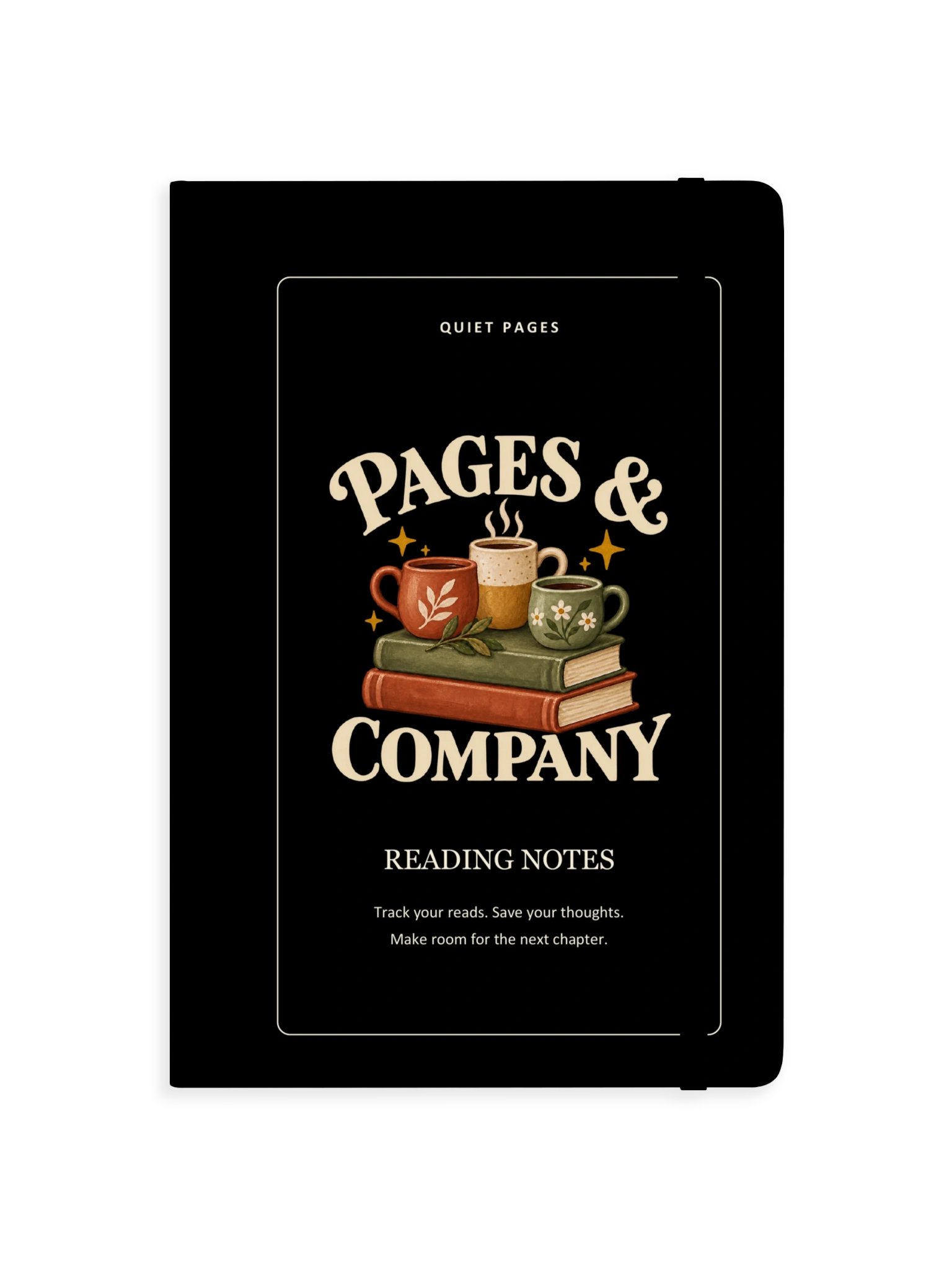 Pages & Company Black Hardcover Journal product image (1)