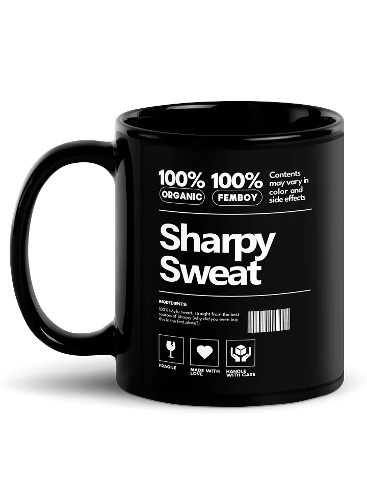 Sharpy Sweat Black Mug product image (1)