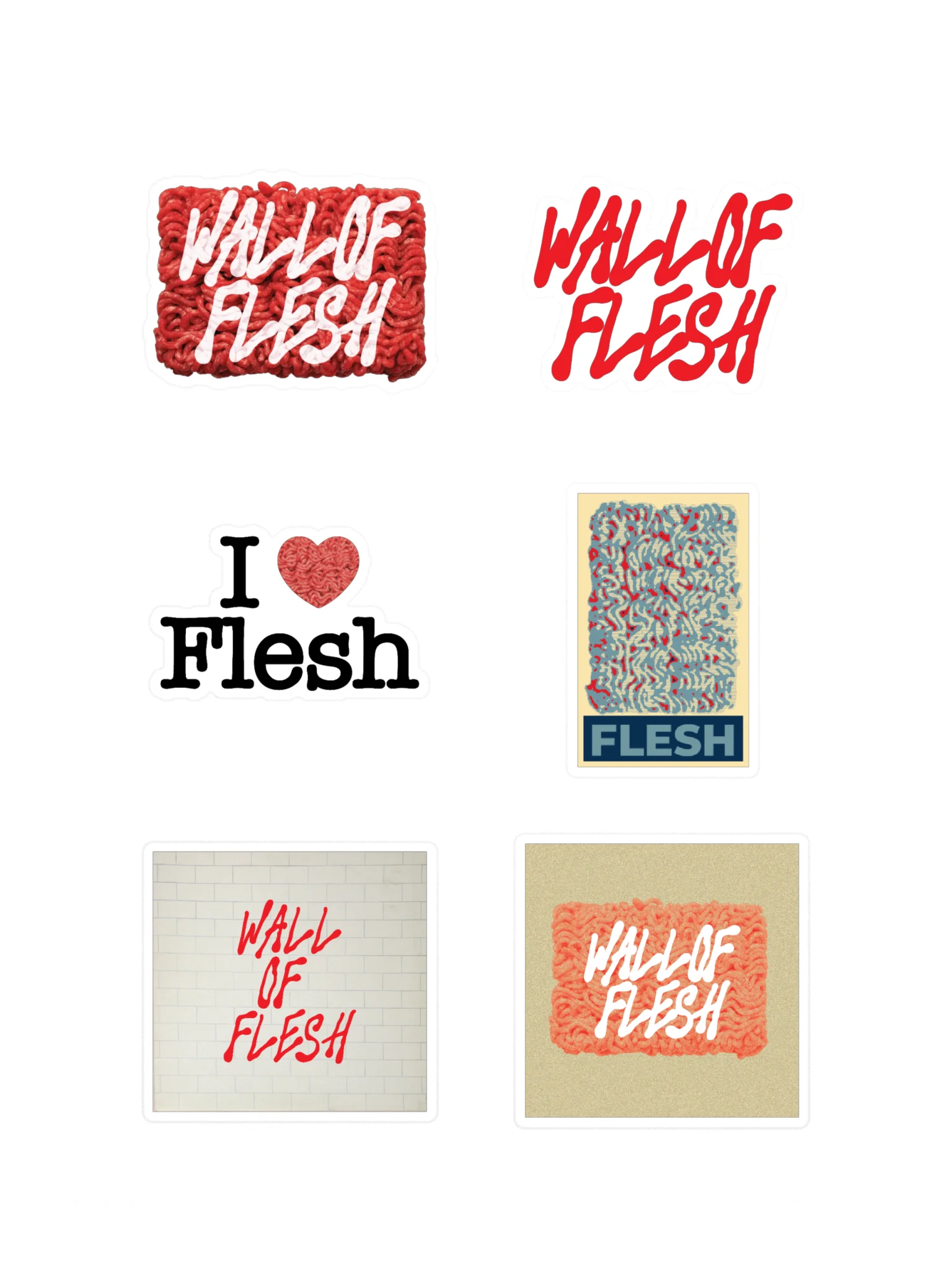 FLESH STICKERS product image (1)