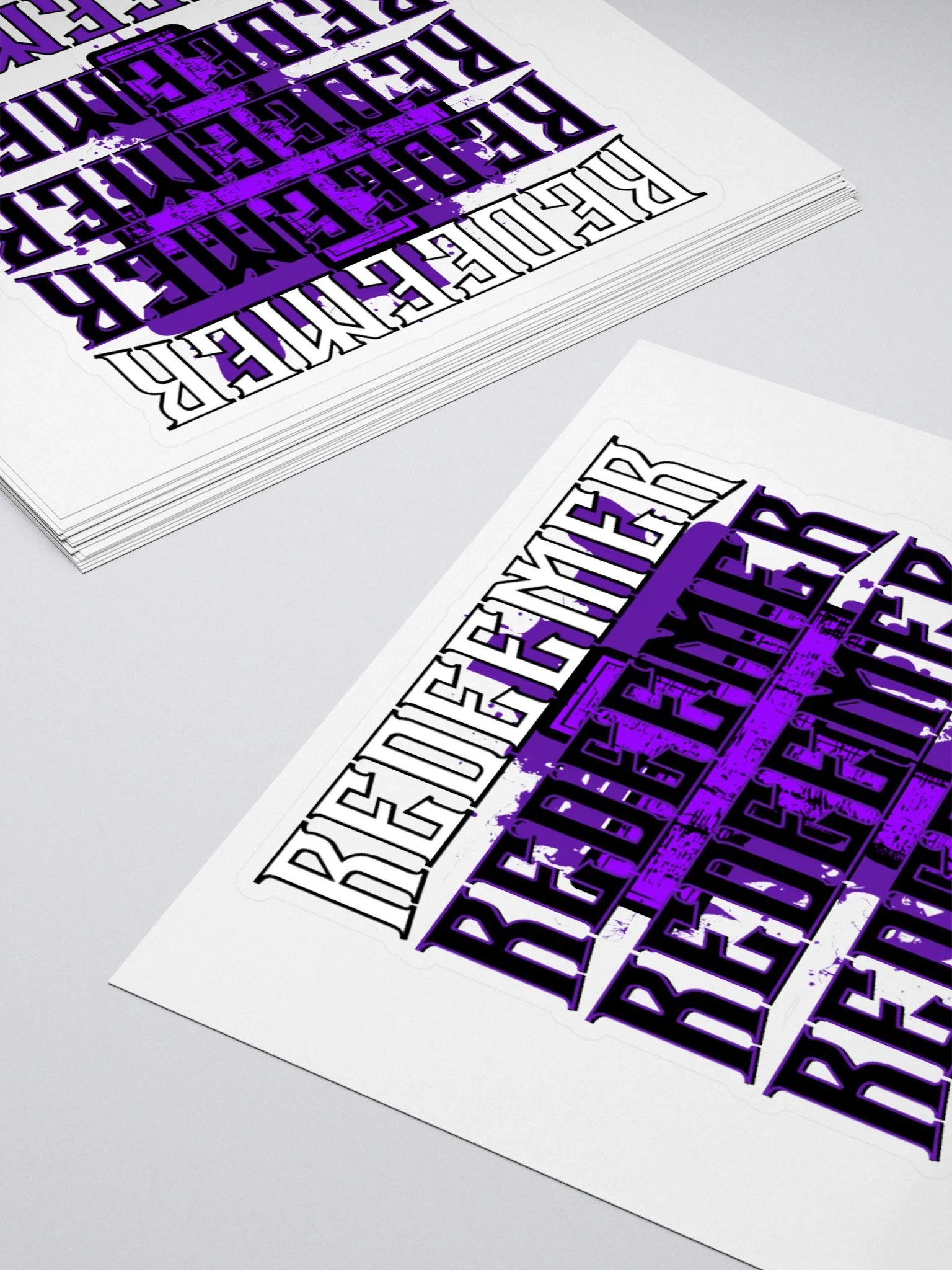 REDEEMER Logo Stickers product image (4)