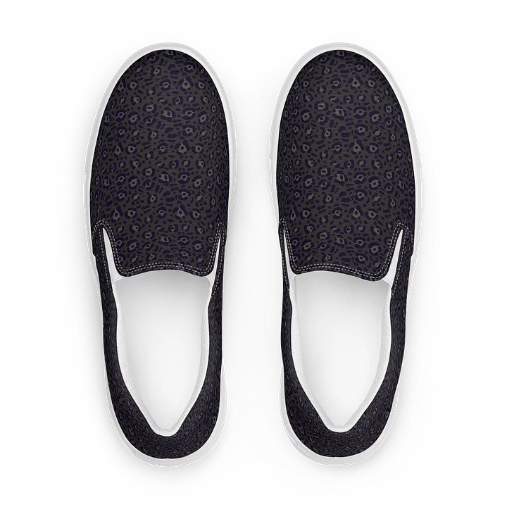 Bold Leopard Print Men's Slip-On Canvas Shoes product image (1)