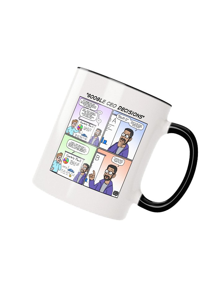 "Google CEO decisions" mug product image (4)