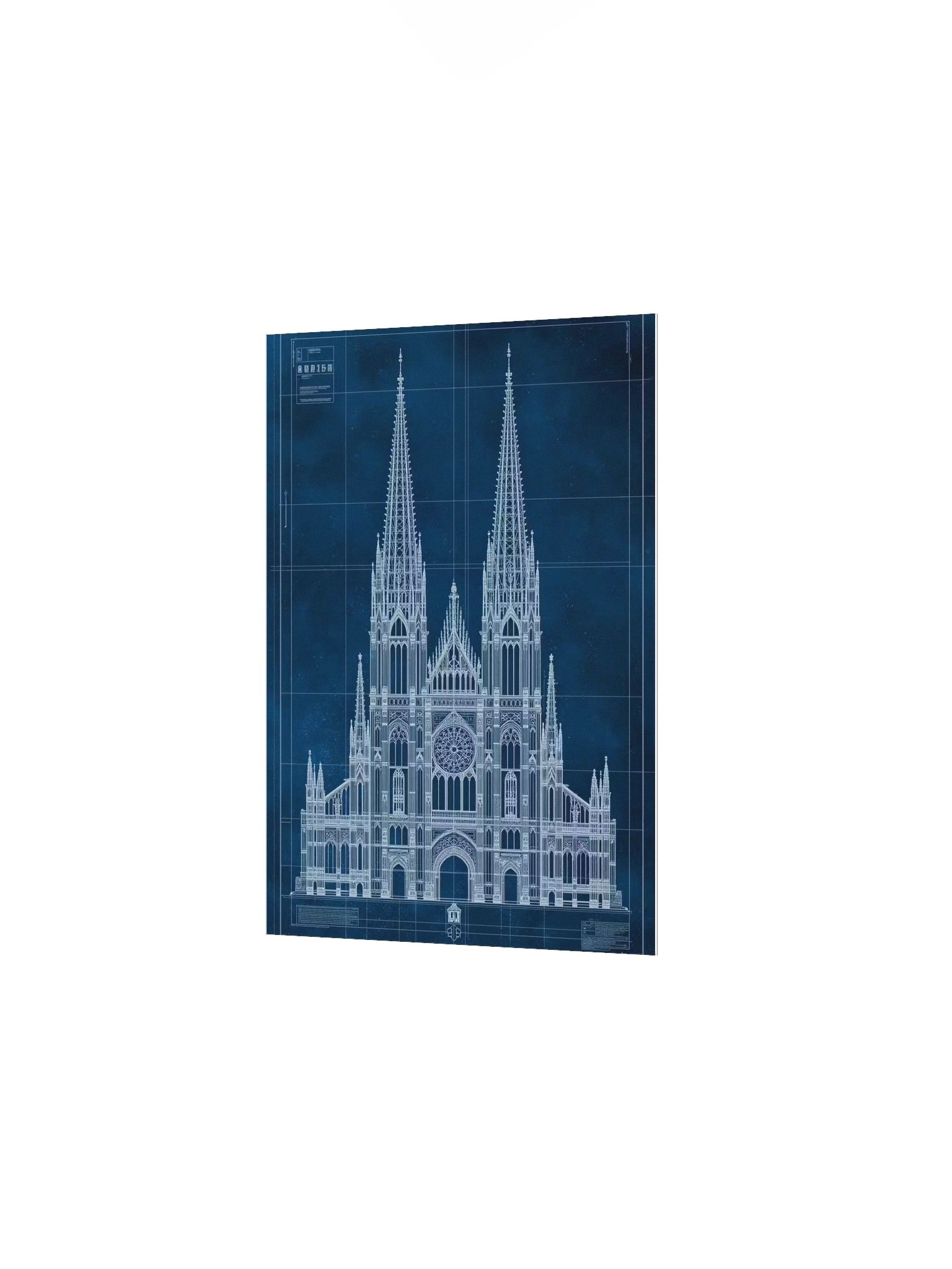 Burgos Cathedral: Gothic Architecture Masterpiece (Technical Blueprint) product image (16)