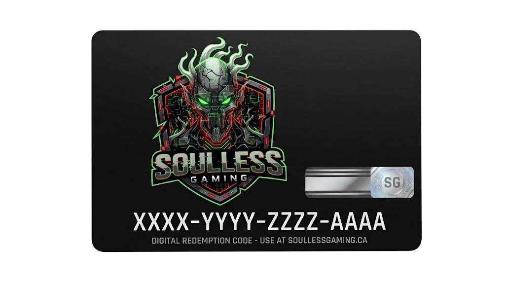 Soulless Gaming Digital Gift Card product image (1)