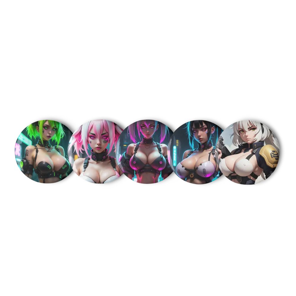 Radiant Collection: Set of Pin Buttons product image (6)