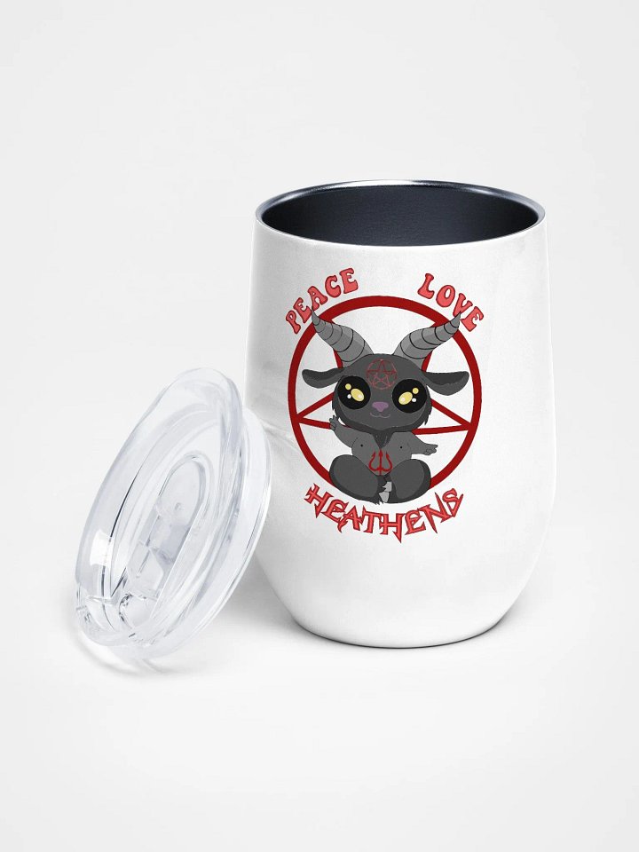 Heathen Wine Tumbler - Red product image (2)