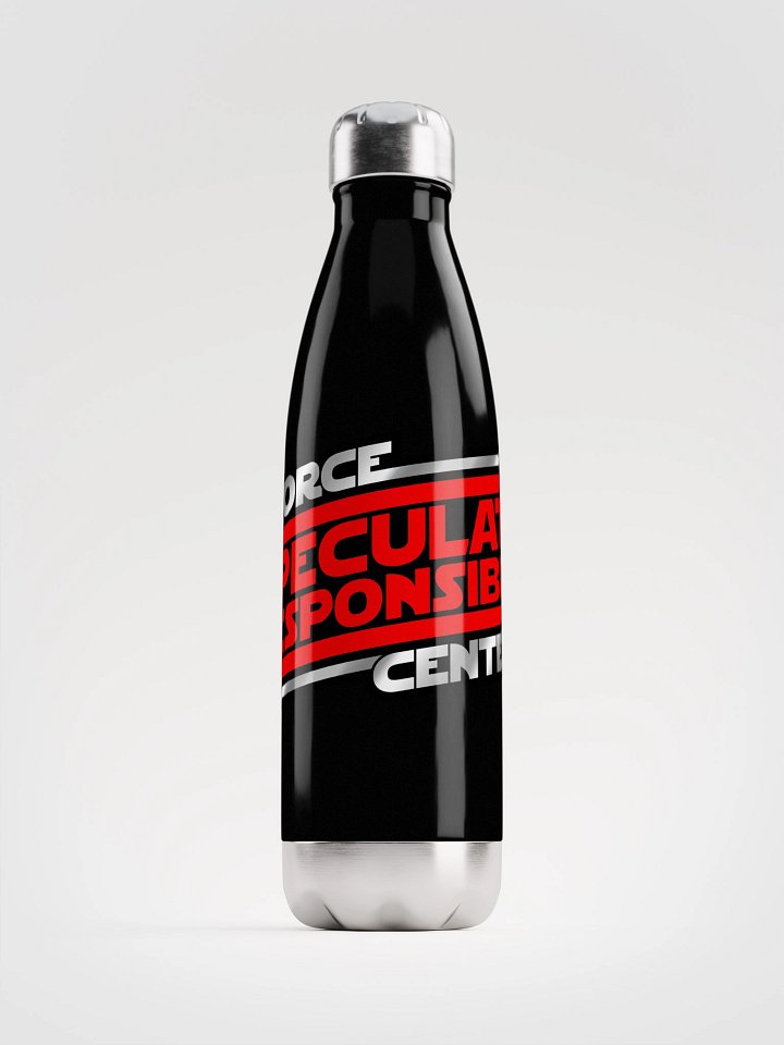 Speculate Responsibly stainless steel water bottle product image (1)