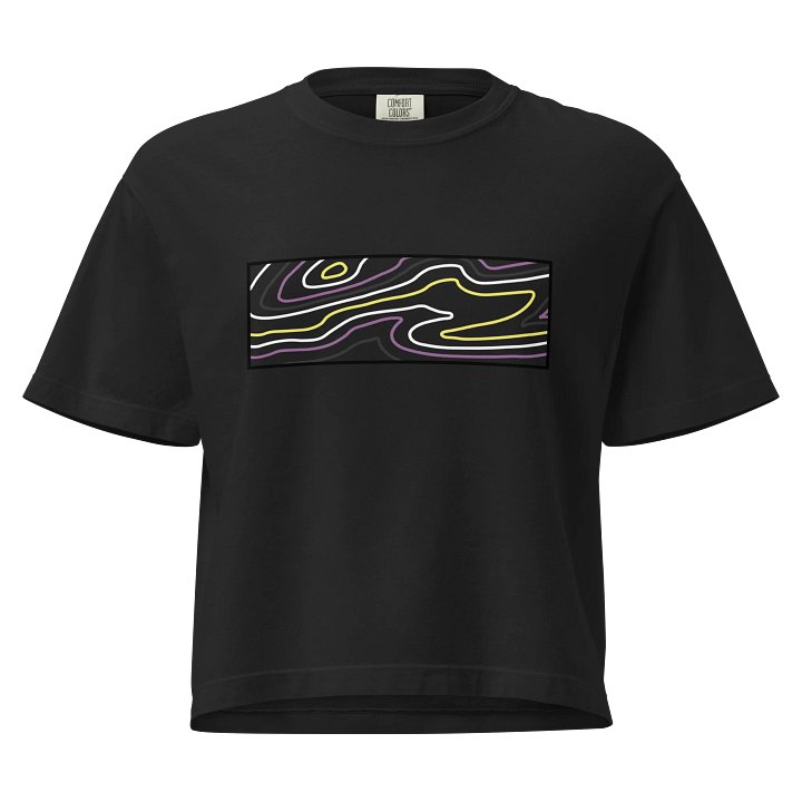 Topographic Pride- NB shirt product image (1)
