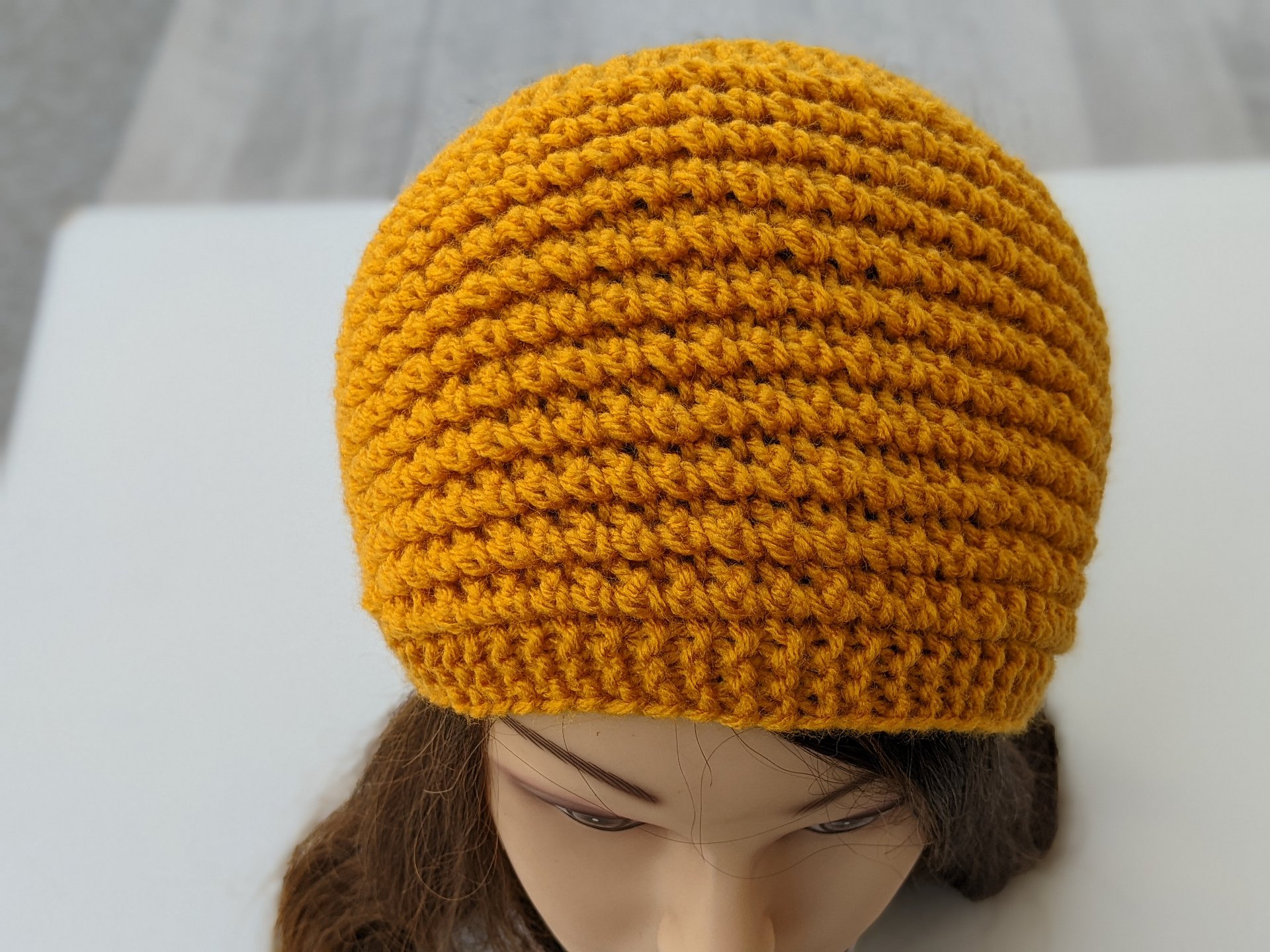 Popcorn Stitch Wide Ear Warmer Knitting Pattern product image (3)