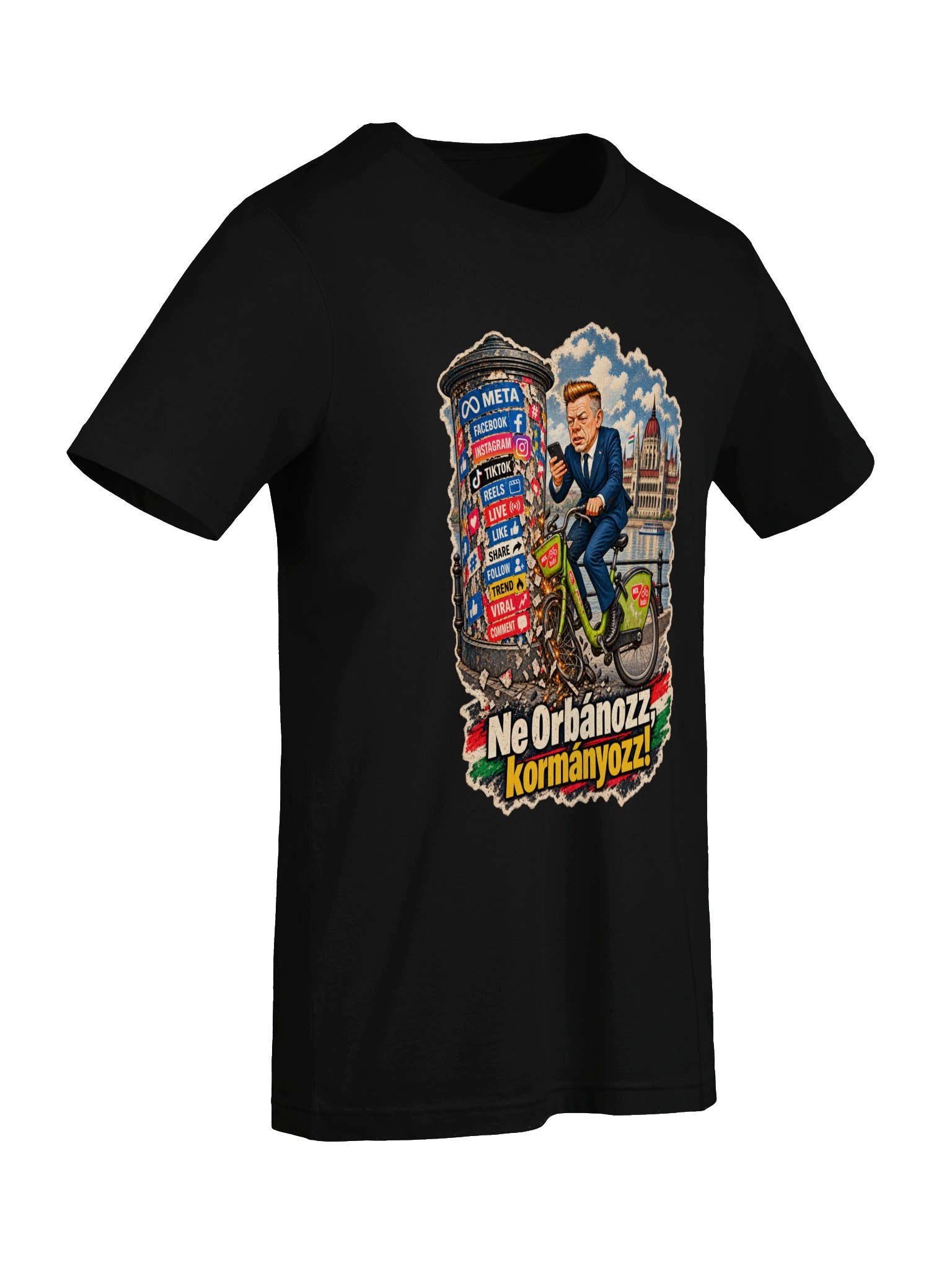 Ne Orbánozz kormányozz! Tee product image (2)