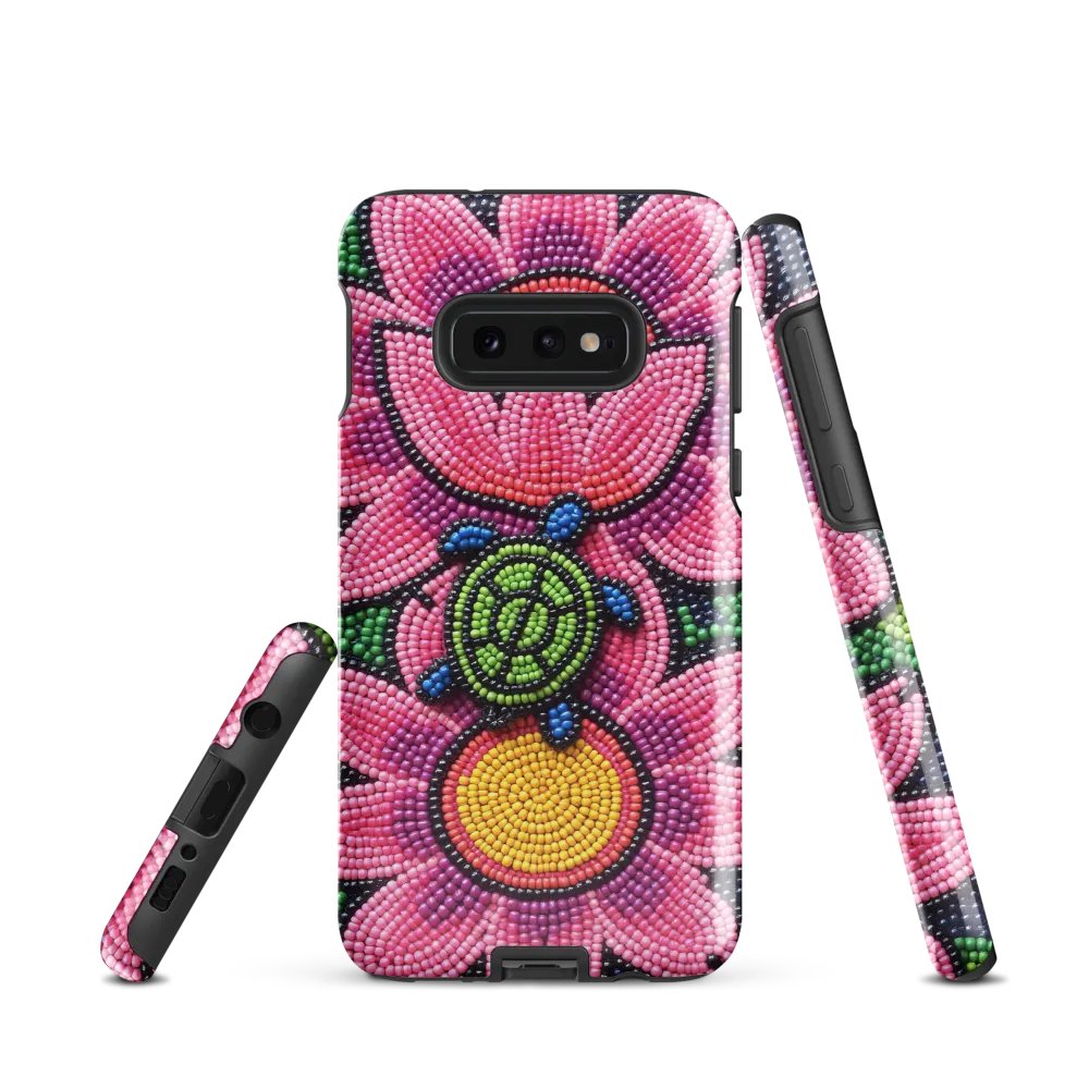 Turtle and Flowers Faux-beaded Samsung® Case product image (2)