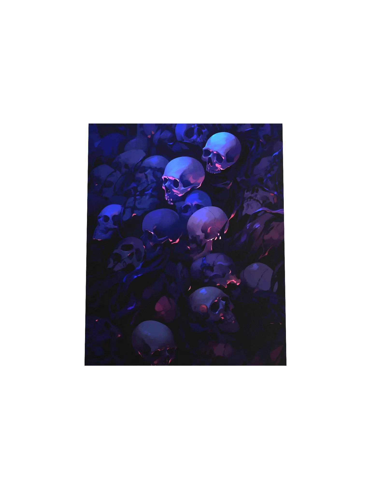 Ethereal Skull Pile Poster product image (24)